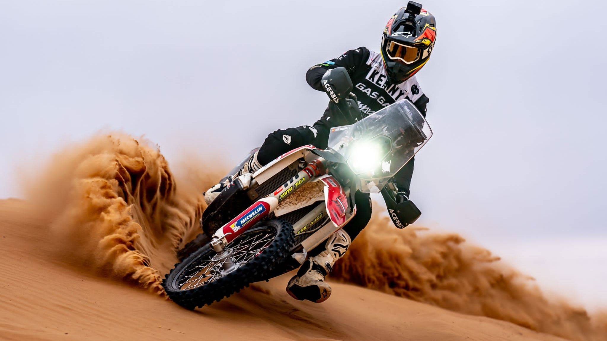 Tosha Schareina disputará su segundo Dakar en 2023 con el GasGas Aspar Team