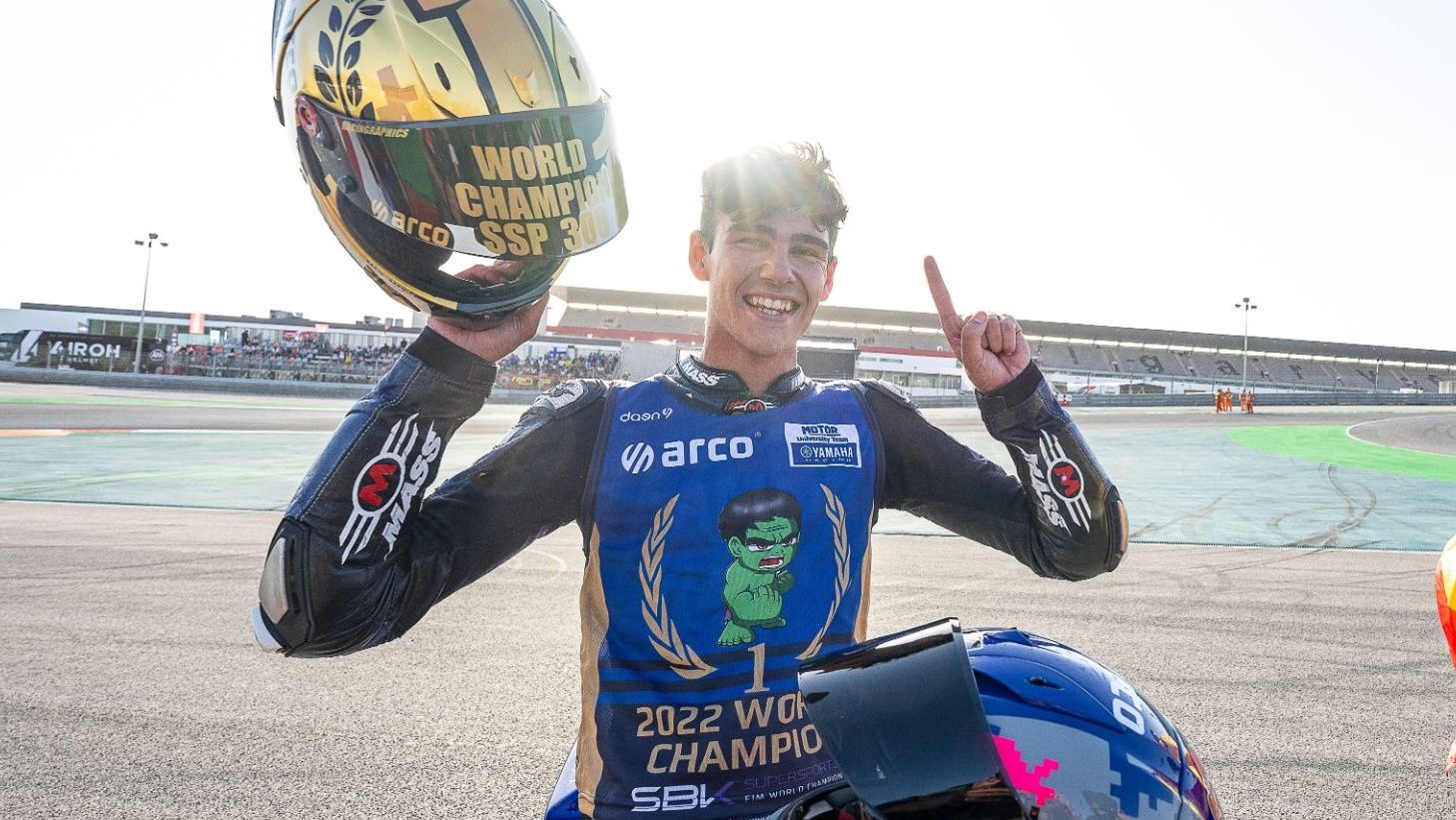 Álvaro Díaz saltará al Mundial de Supersport en 2023 con Yamaha tras conquistar SSP300