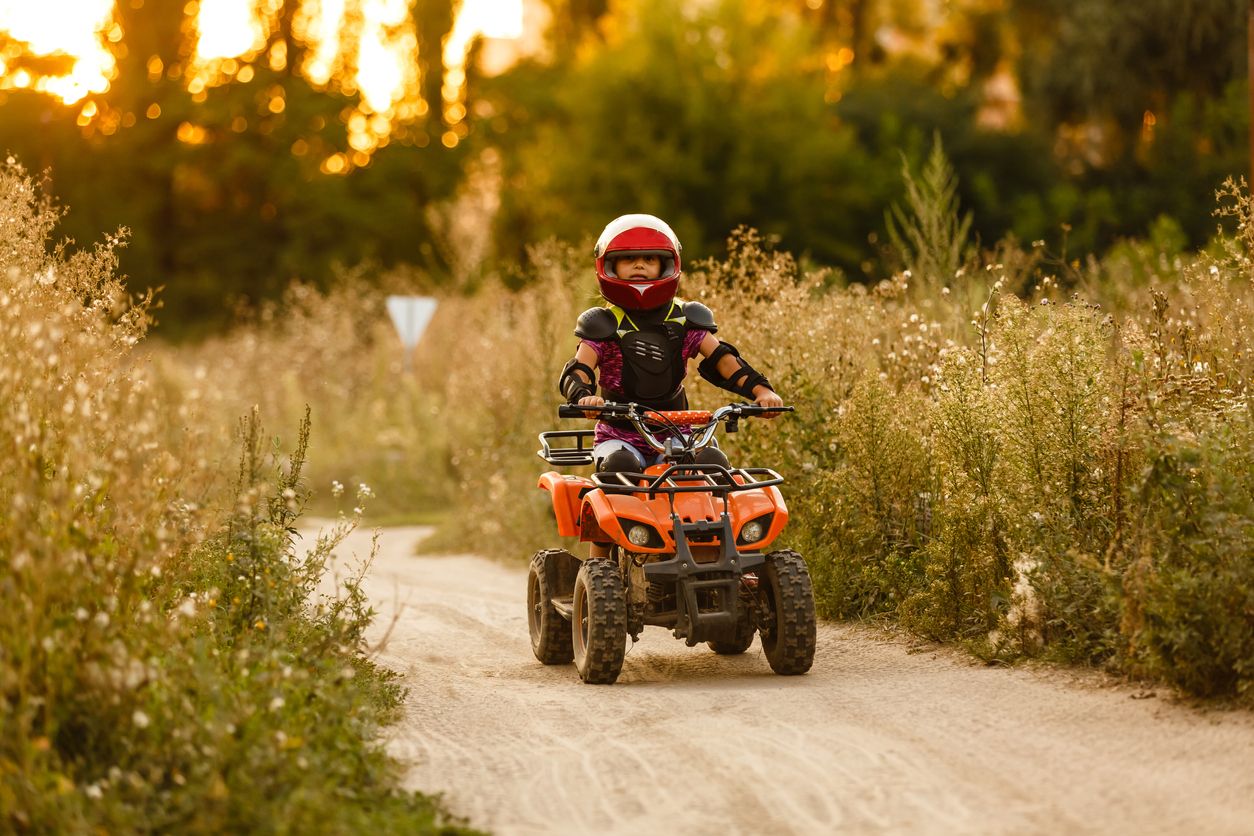 Quad de gasolina para niños