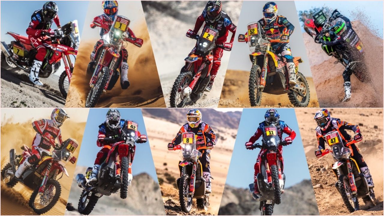 Quintanilla, Sunderland, Brabec, Walkner, Barreda, Sanders, Van Beveren, Price, Cornejo y Kevin Benavides, favoritos al Dakar 2023