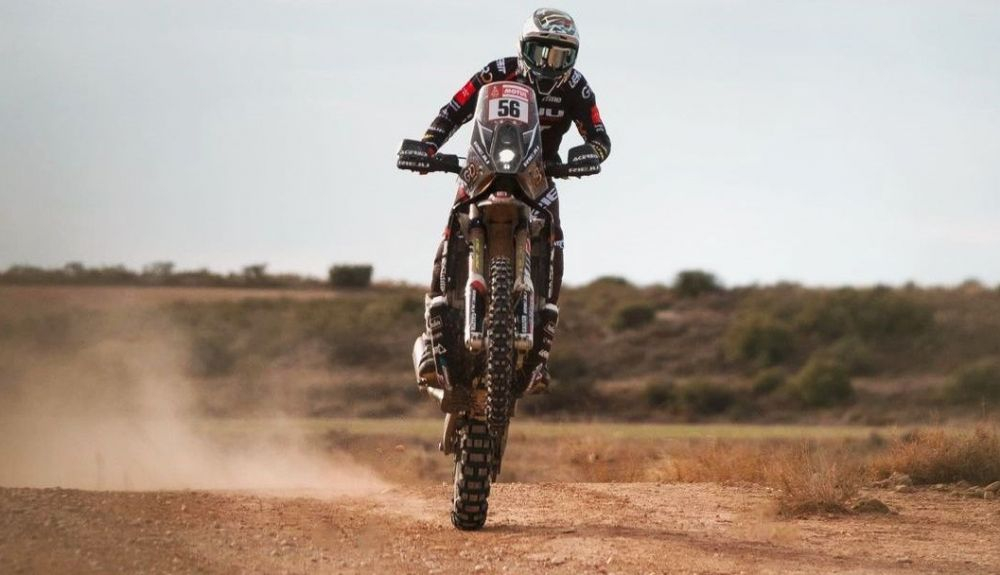 Sandra Gómez, previar Dakar 2023