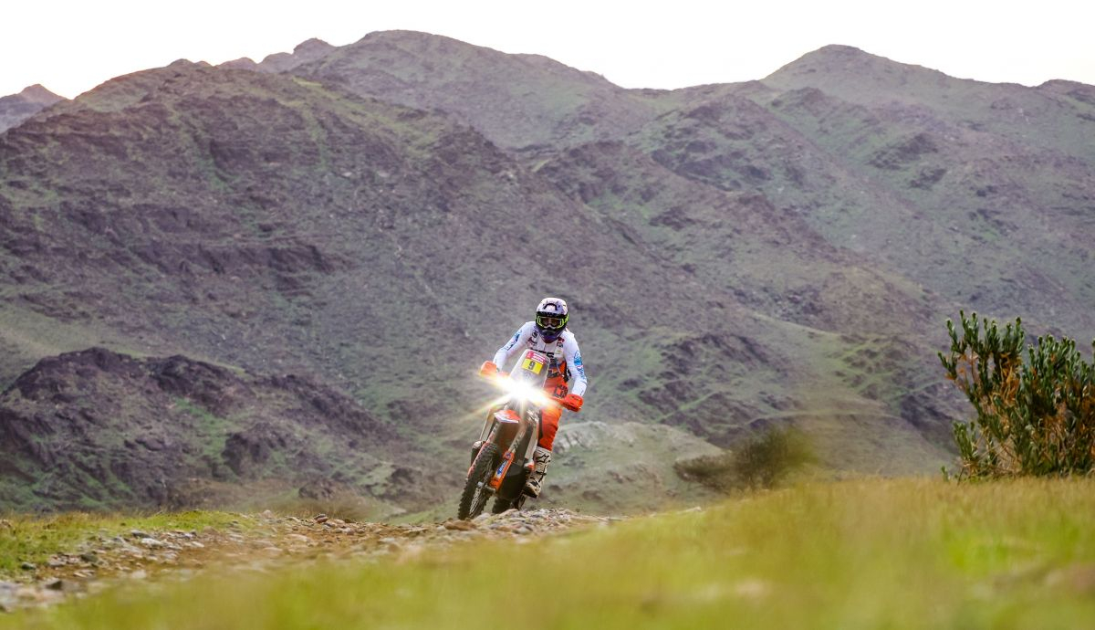 Mason Klein se coloca líder del Dakar 2023 tras la etapa 8 Mason Klein se coloca líder del Dakar 2023 tras la etapa 8