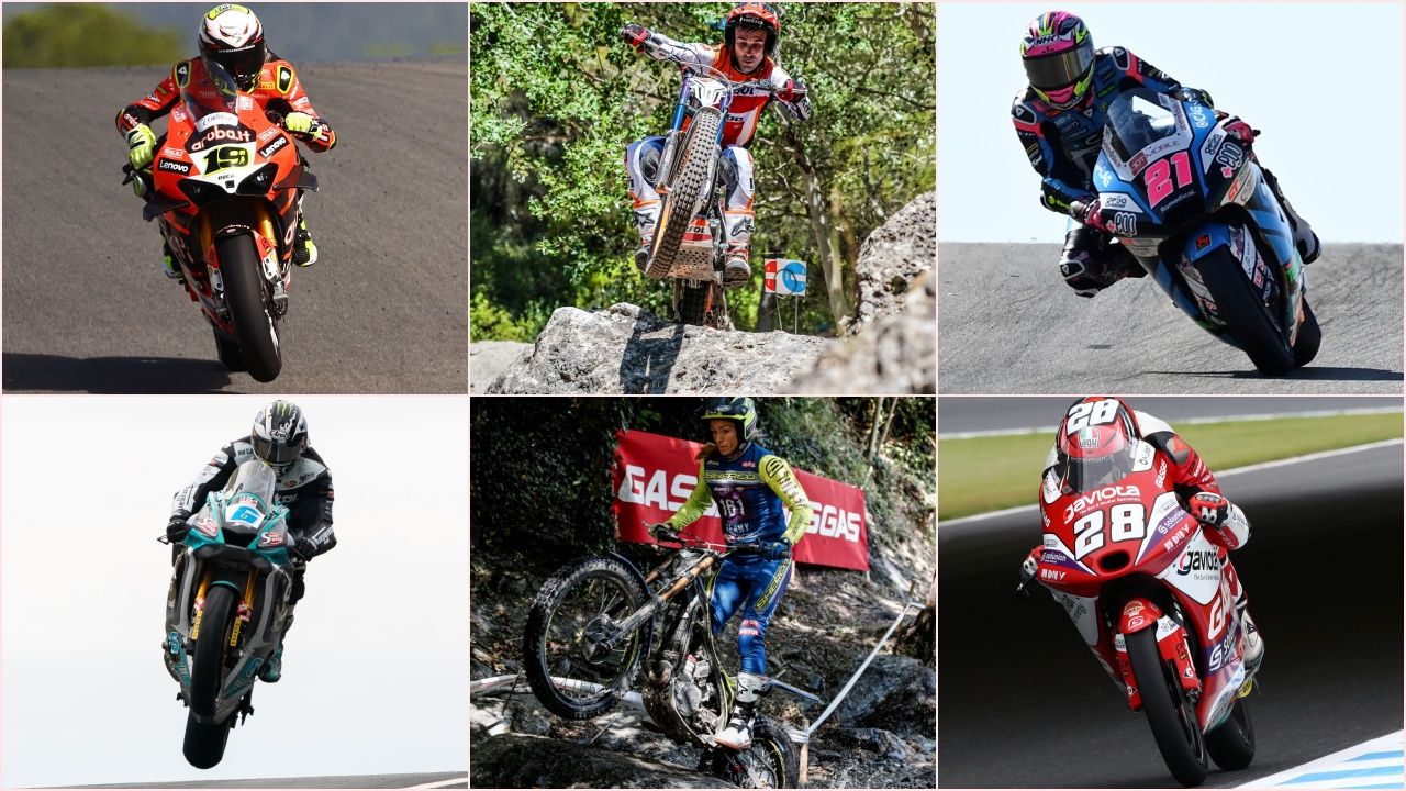 Álvaro Bautista, Toni Bou, Alonso López, Michael Dunlop, Emma Bristow e Izan Guevara, ganadores a mejores pilotos de 2022