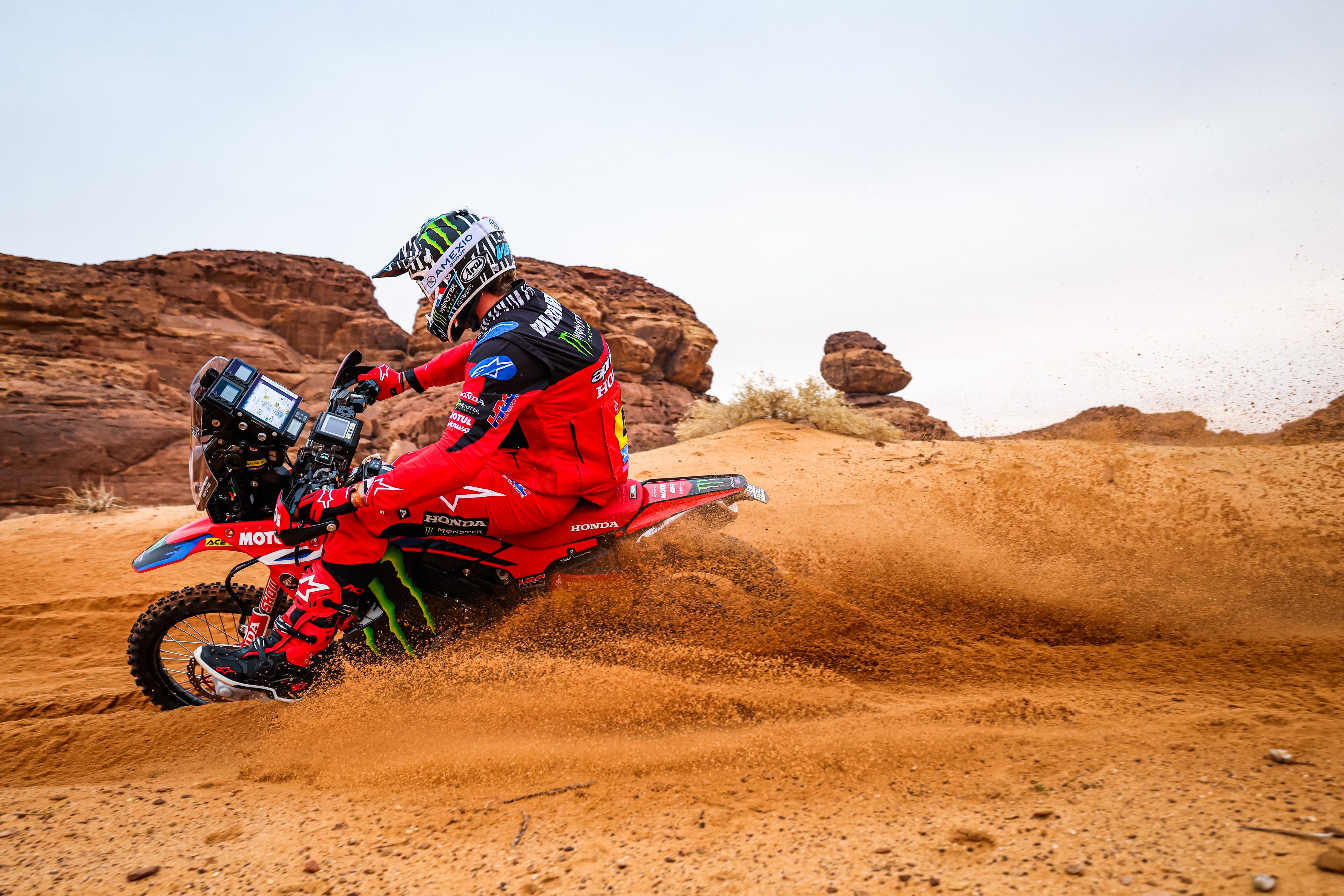 Adrien Van Beveren en la etapa 3 del Dakar 2023
