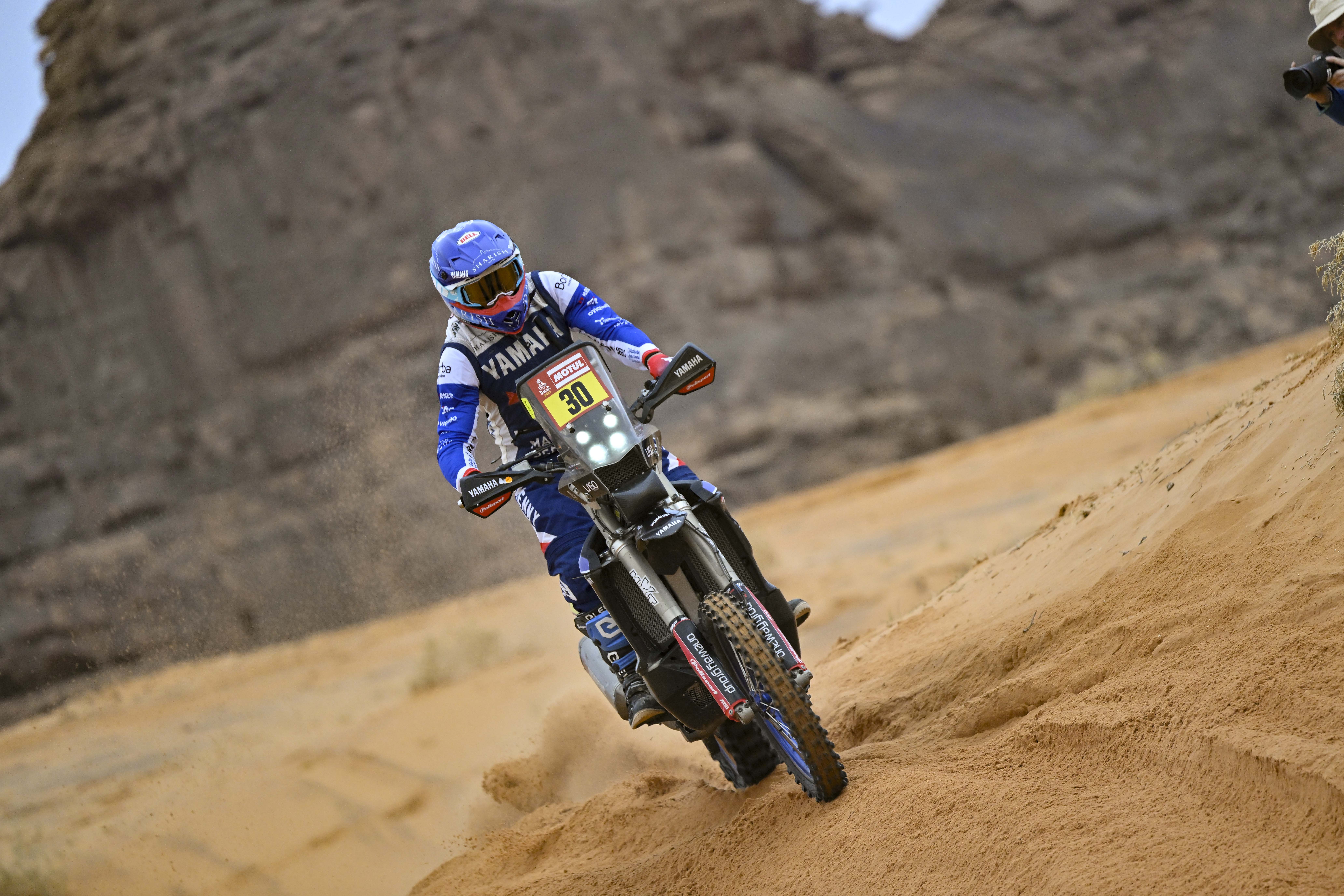 Antonio Maio en la etapa 3 del Dakar 2023