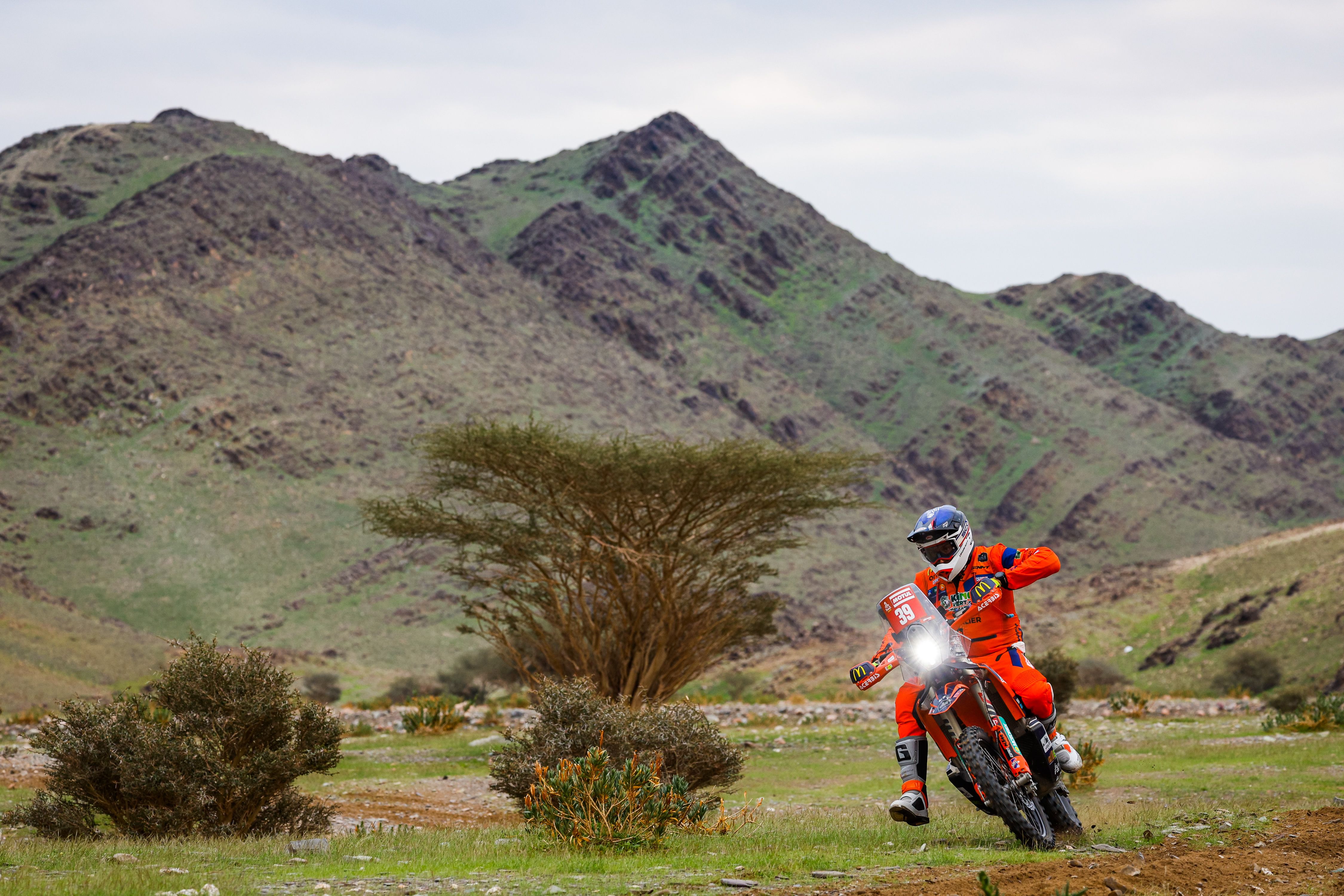 Benjamin Melot en la etapa 2 del Dakar 2023