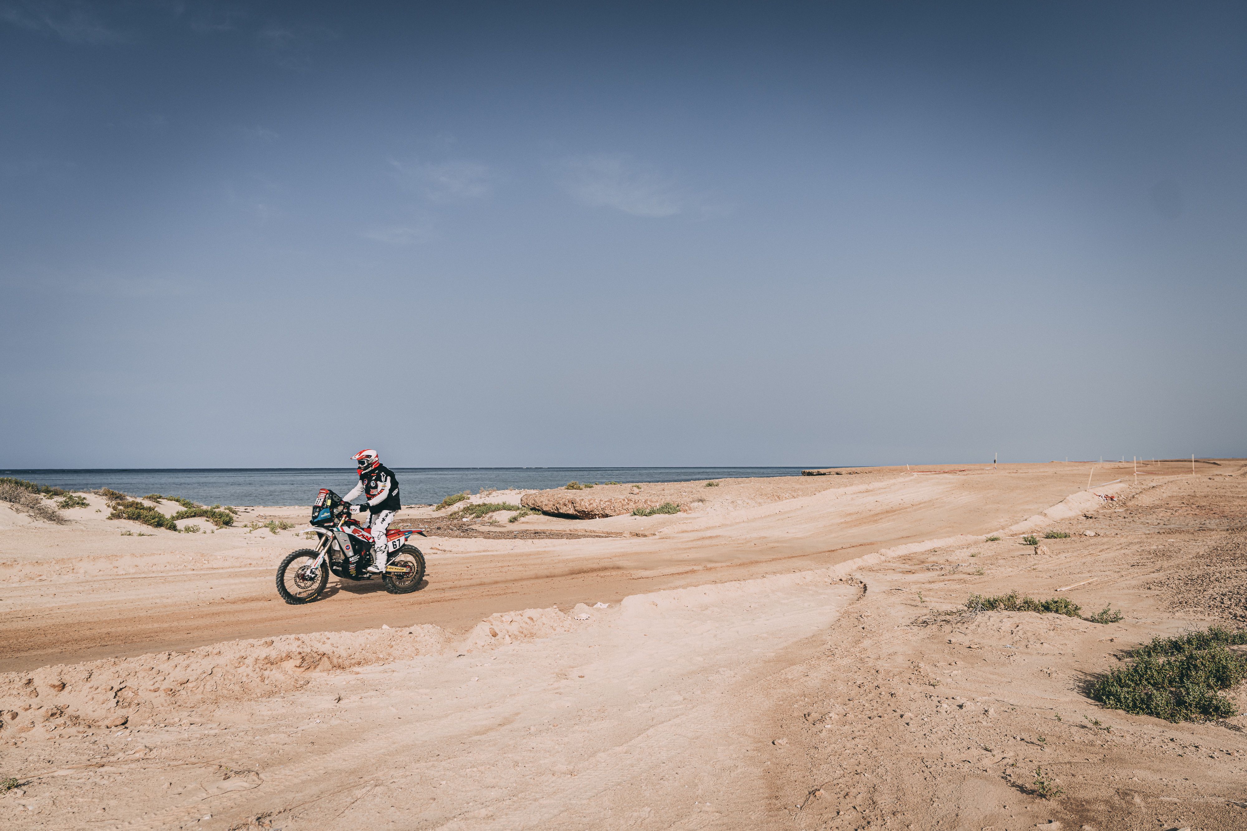 Franco Picco en el prólogo del Dakar 2023