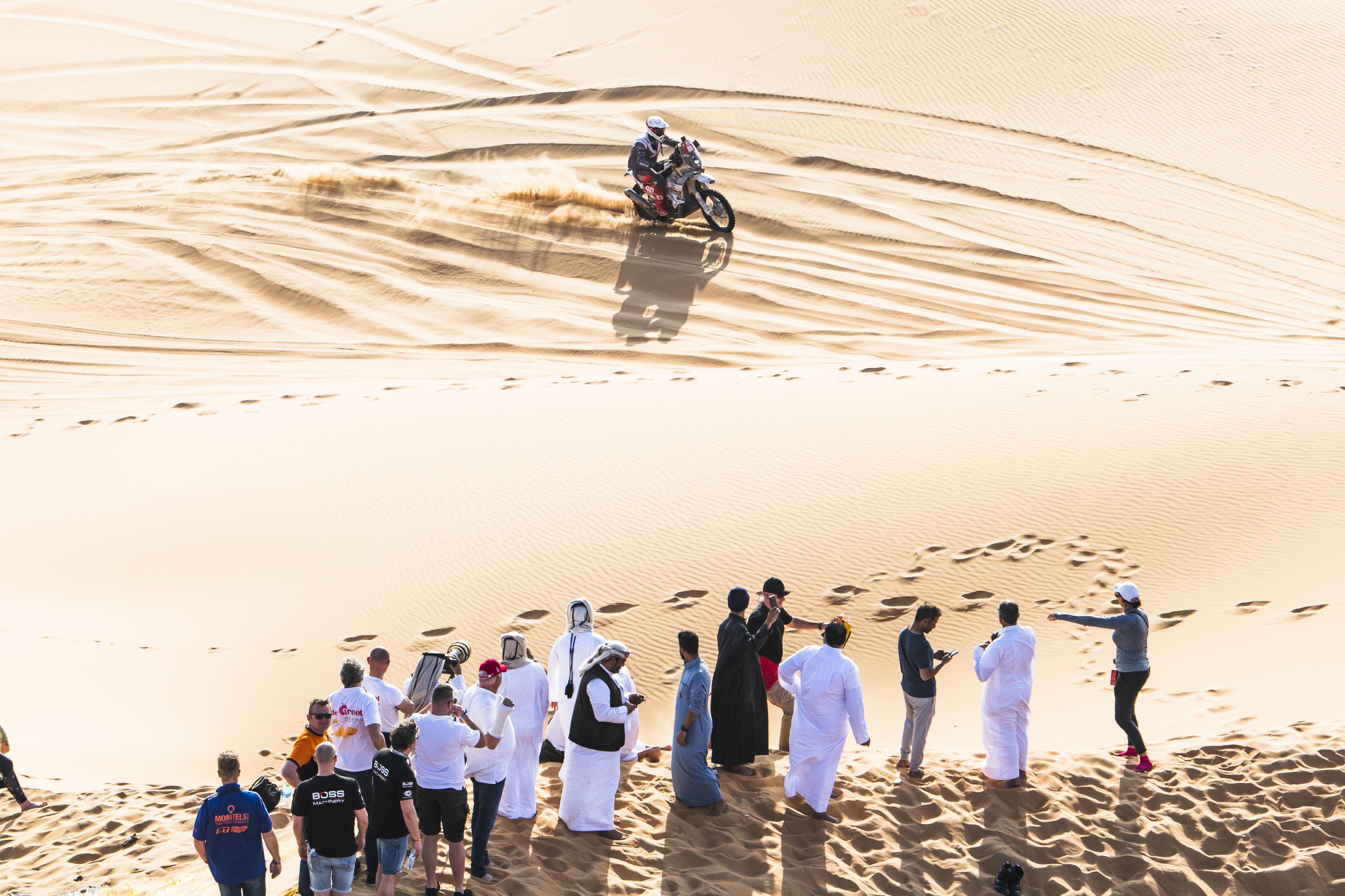 James Hillier en la etapa 10 del Dakar 2023