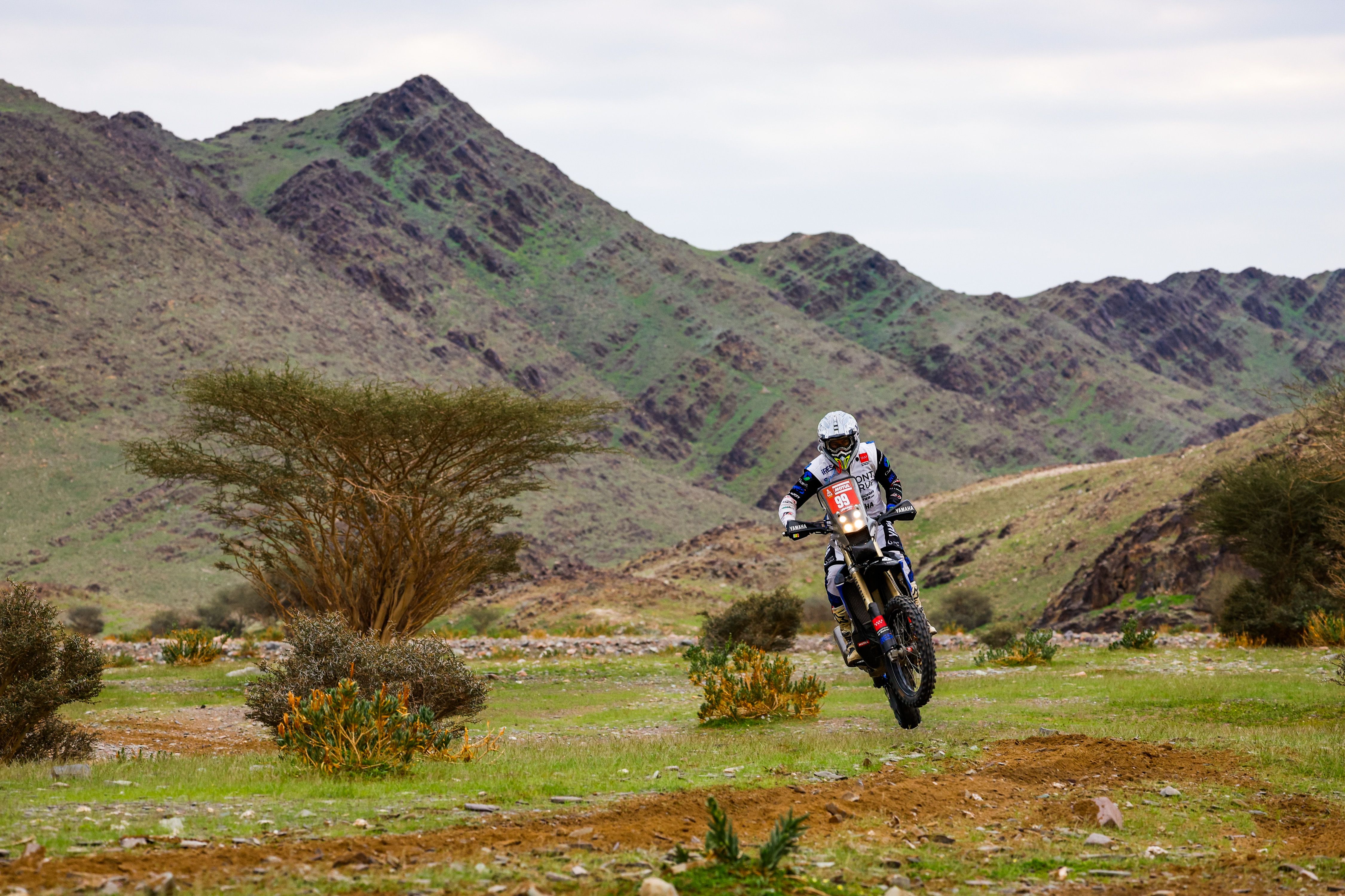 Javi Vega en la etapa 2 del Dakar 2023