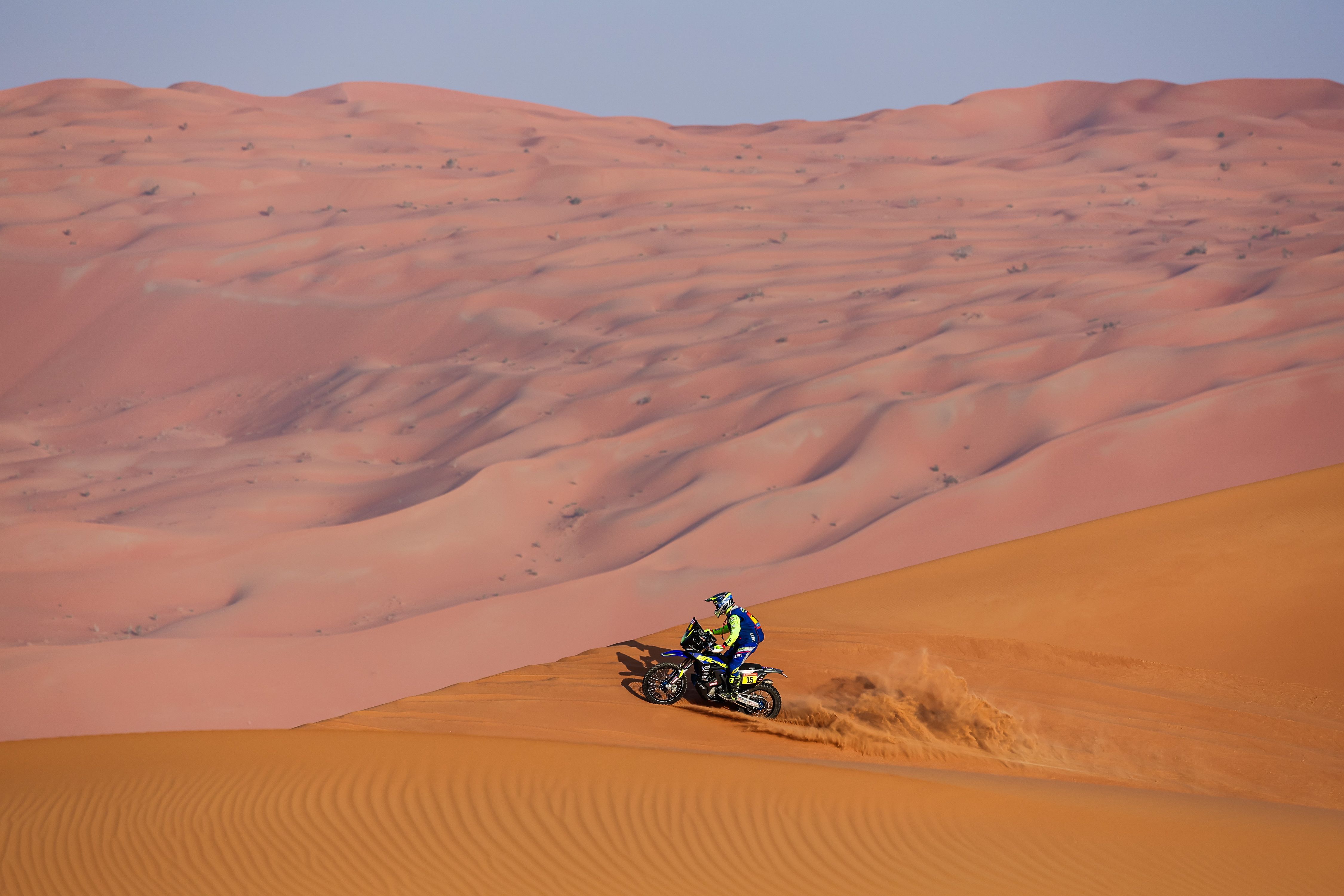 Lorenzo Santolino en la etapa 11 del Dakar 2023