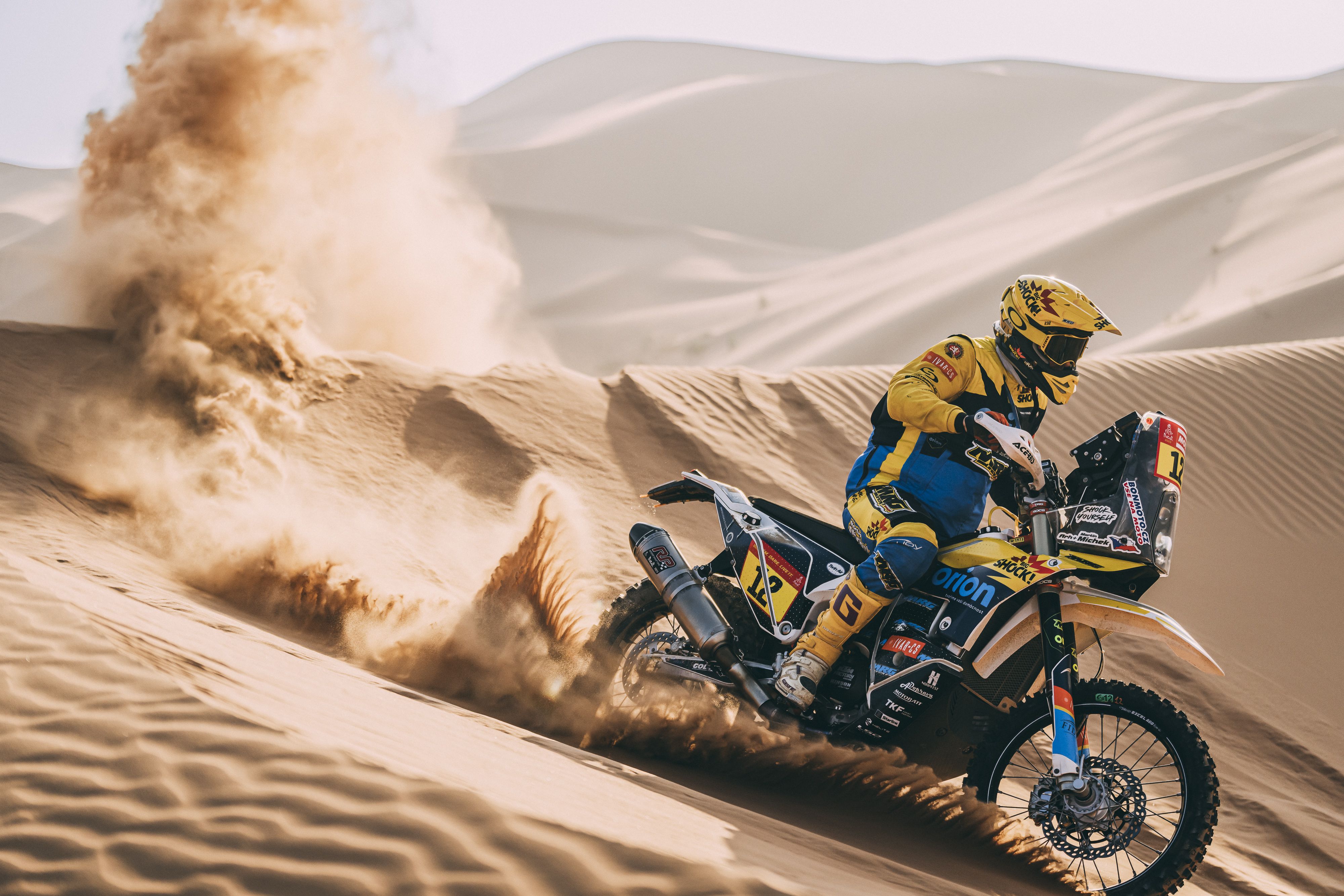 Martin Michek en la etapa 11 del Dakar 2023