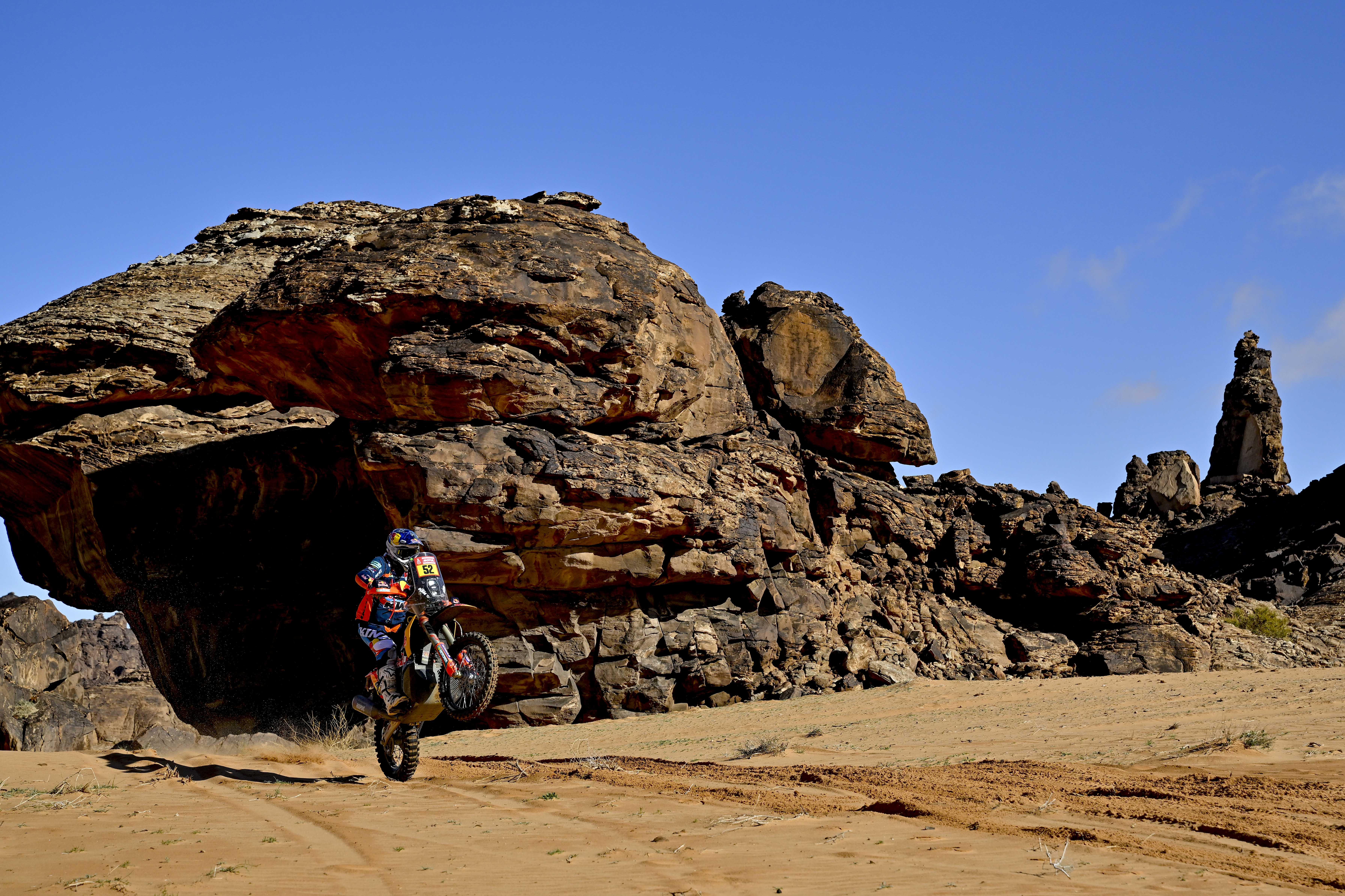Matthias Walkner en la etapa 4 del Dakar 2023