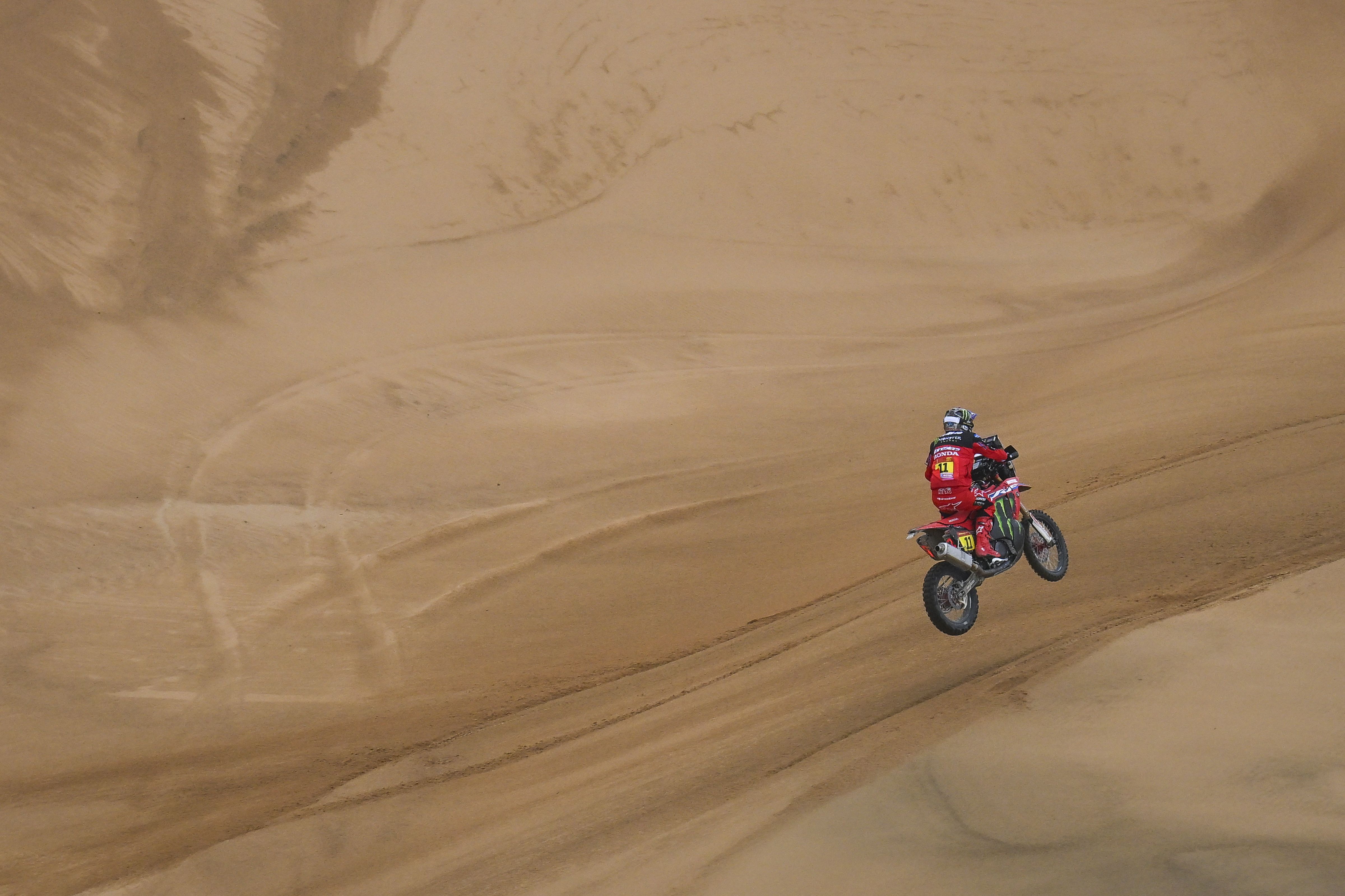 Nacho Cornejo en la etapa 8 del Dakar 2023