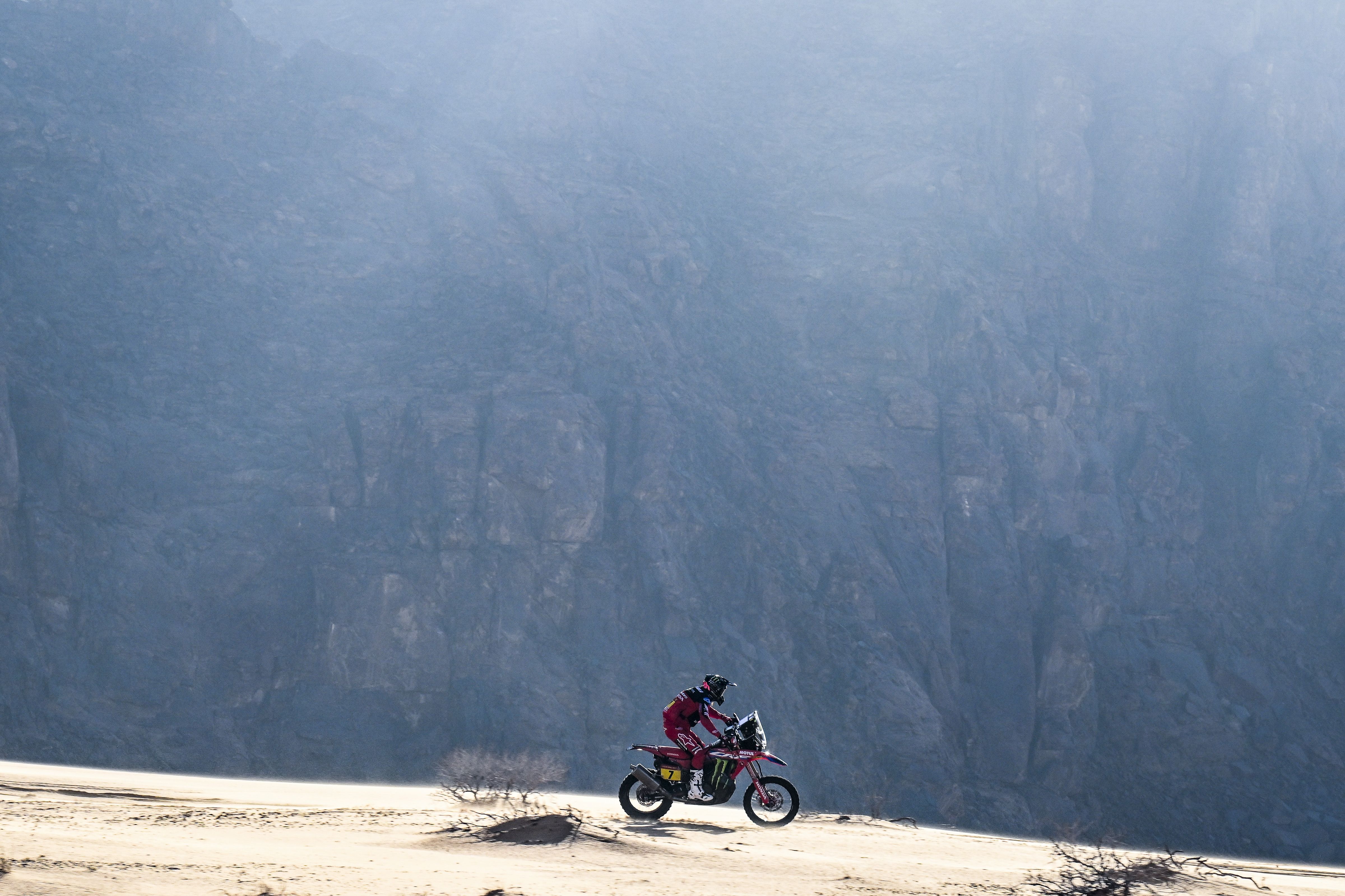 Pablo Quintanilla en la etapa 4 del Dakar 2023