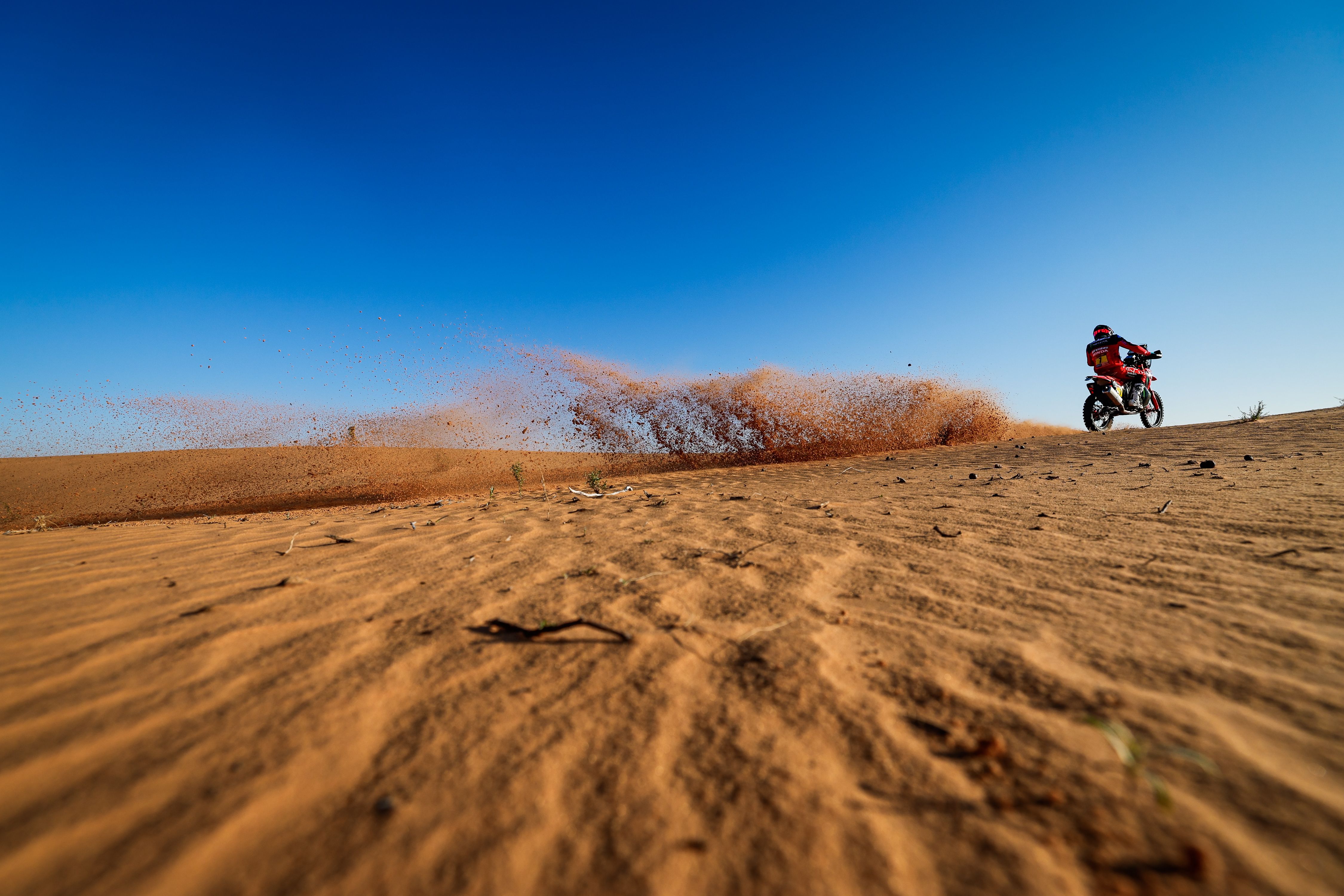 Pablo Quintanilla en la etapa 6 del Dakar 2023