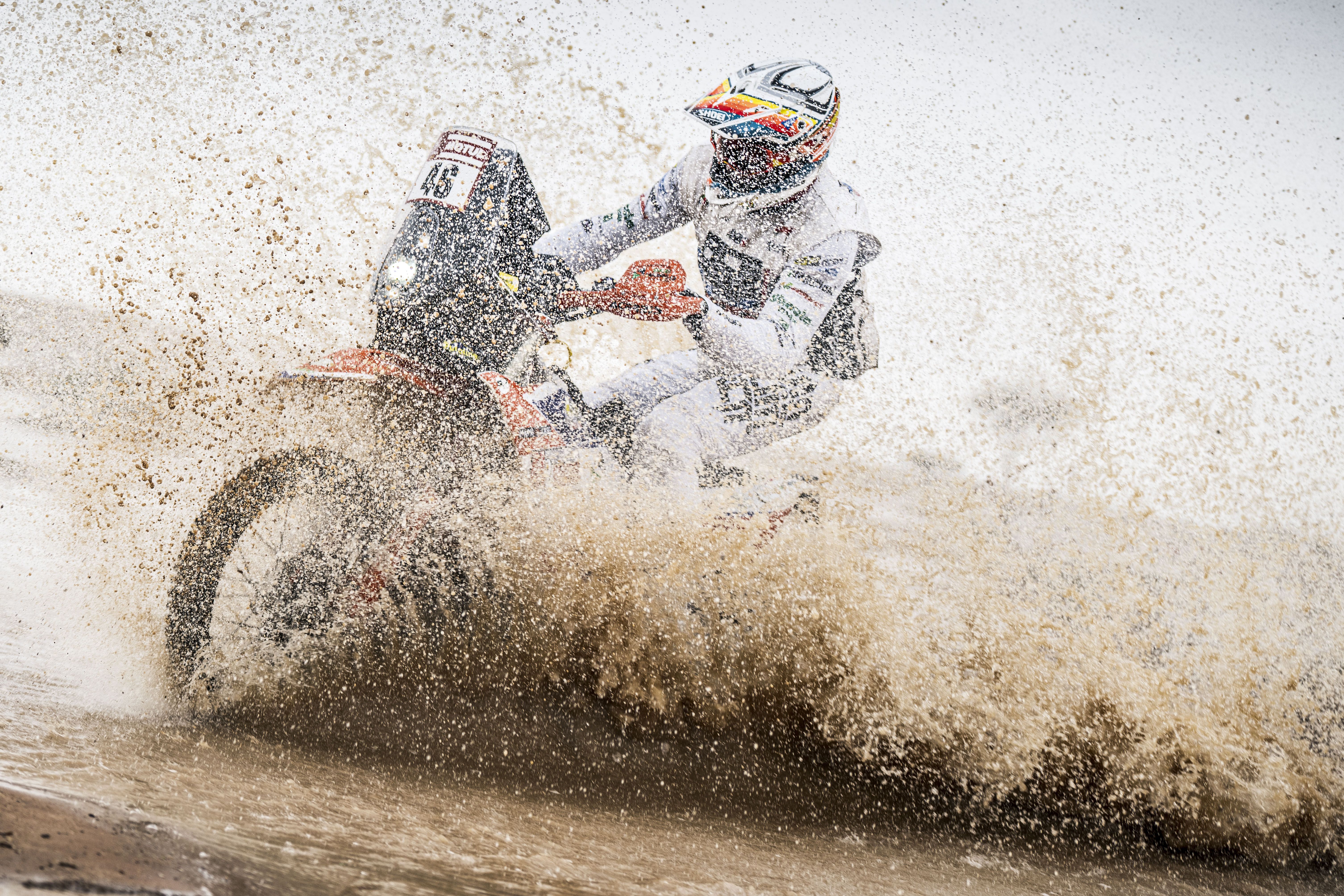 Paolo Lucci en la etapa 9 del Dakar 2023