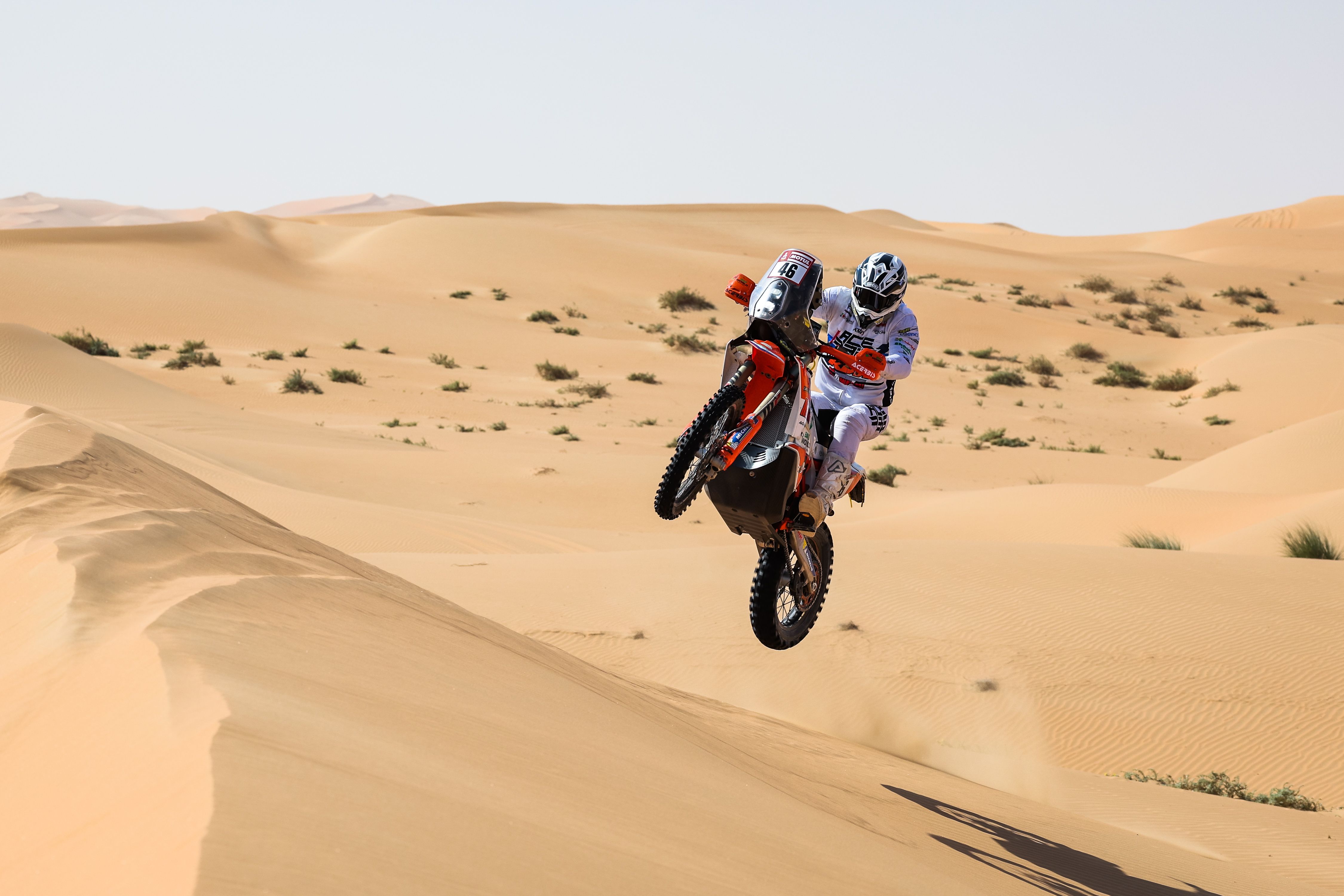 Paolo Lucci en la etapa 10 del Dakar 2023