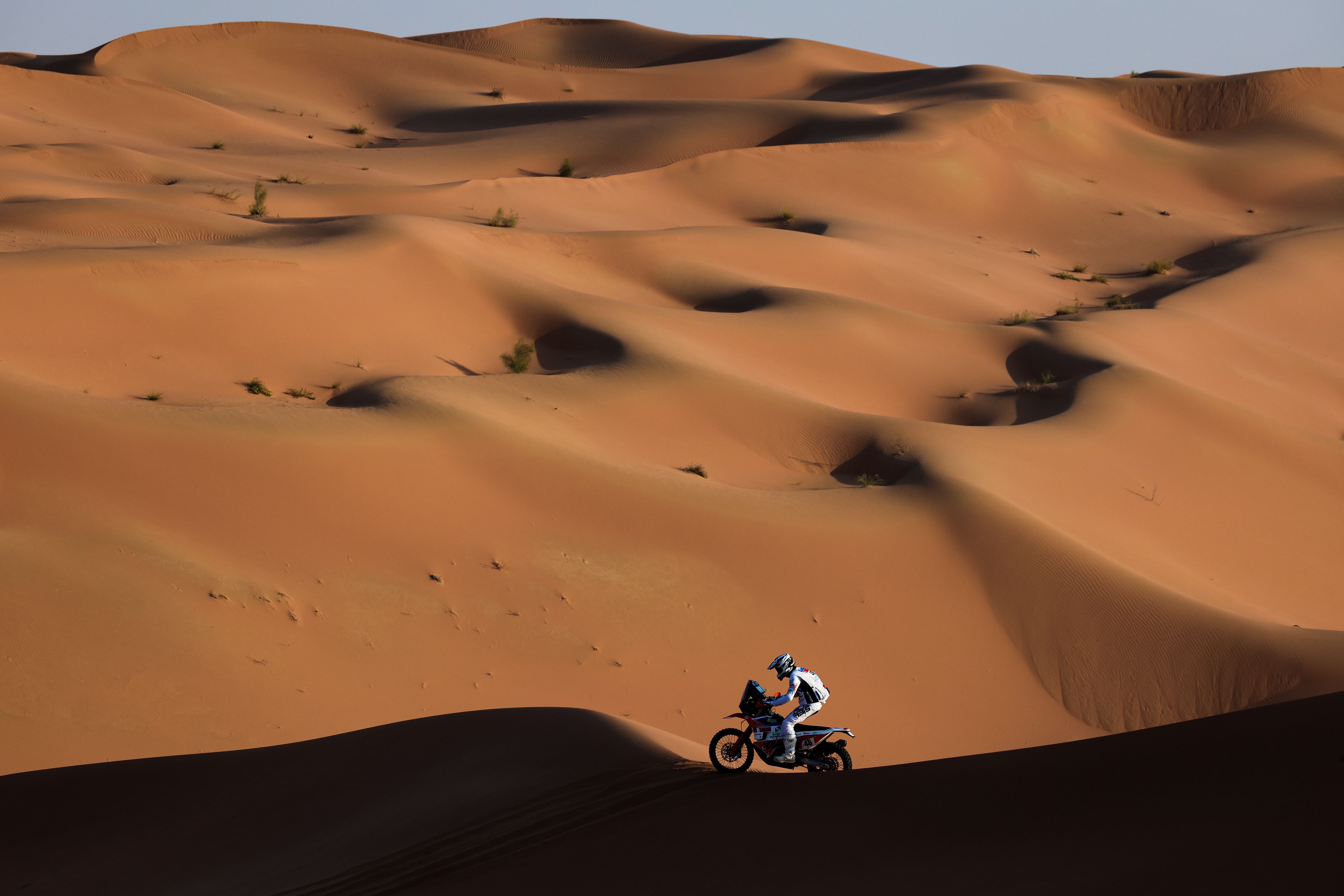Paolo Lucci en la etapa 11 del Dakar 2023
