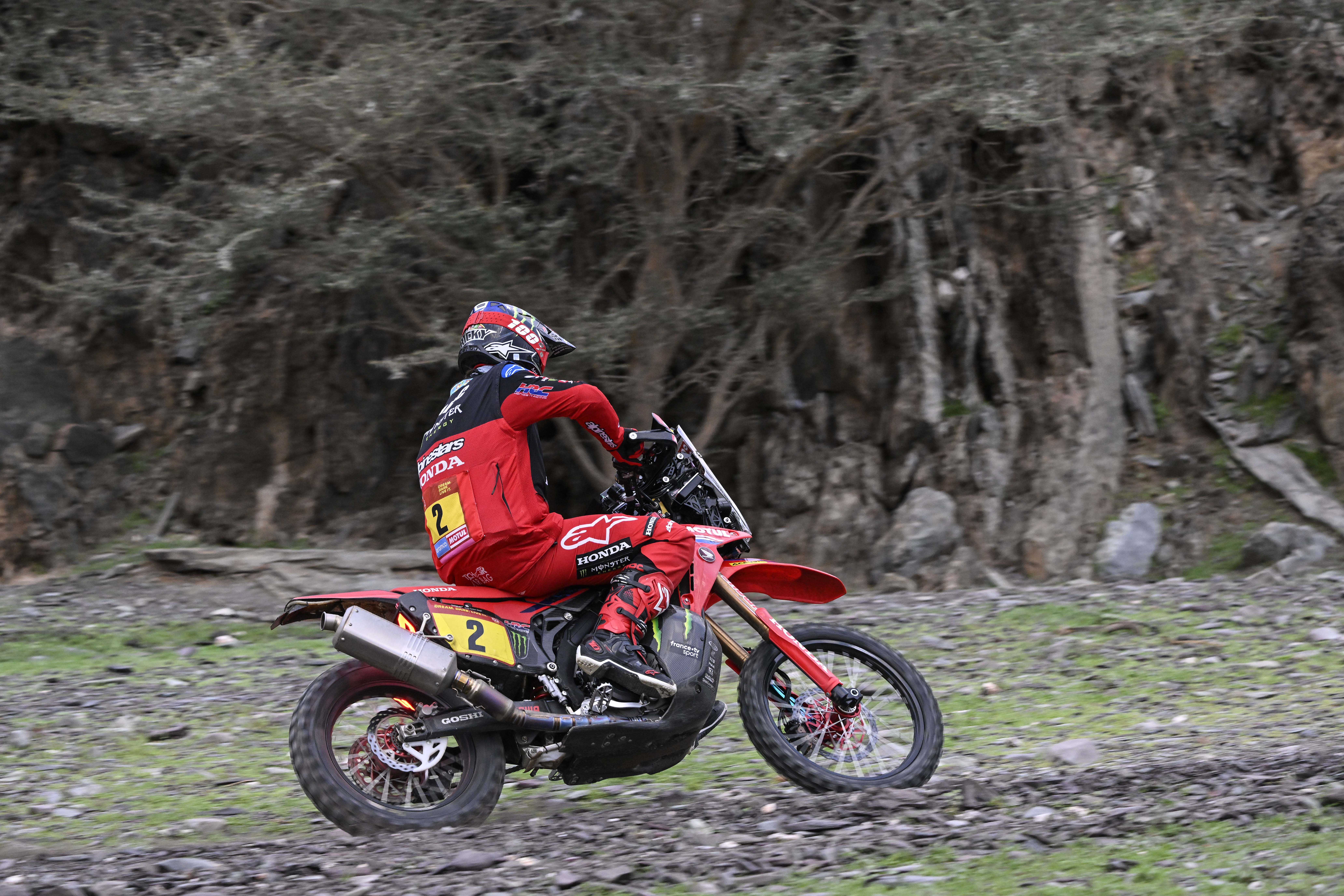 Ricky Brabec en la etapa 2 del Dakar 2023