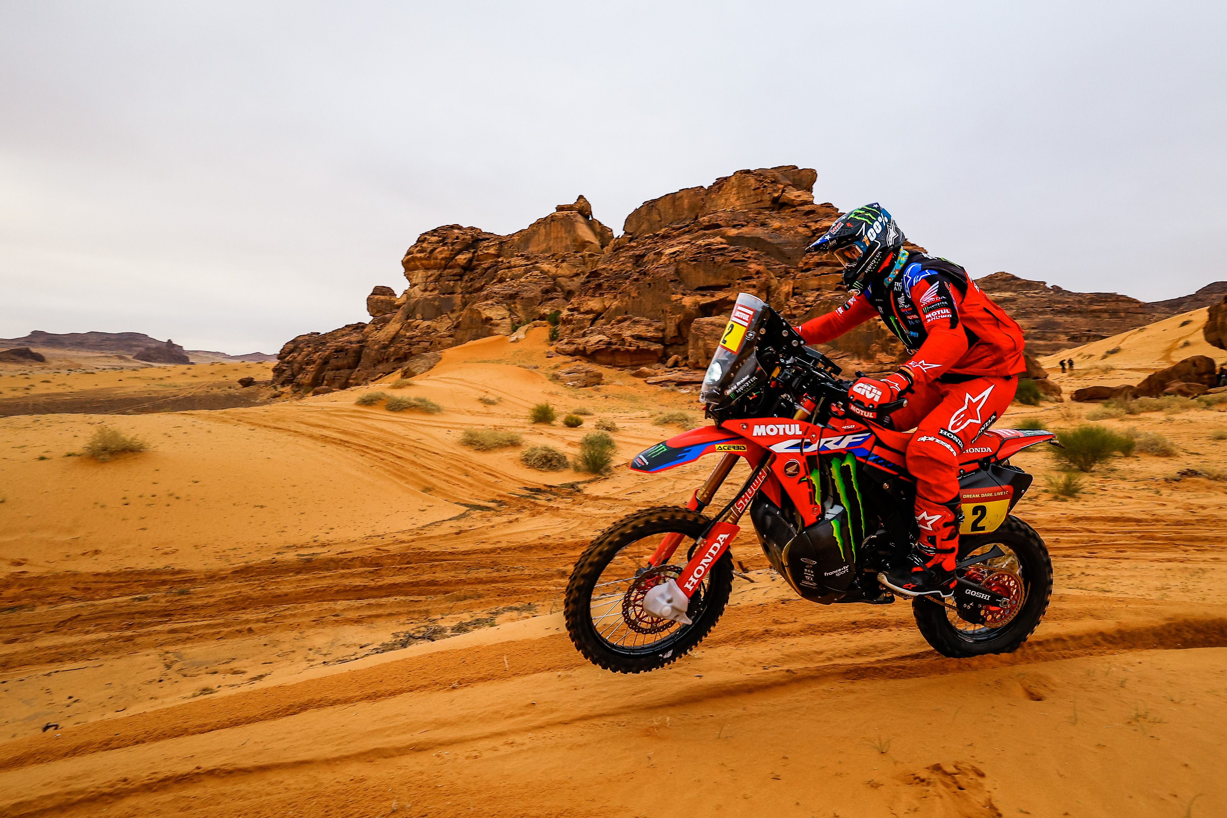 Ricky Brabec en la etapa 3 del Dakar 2023