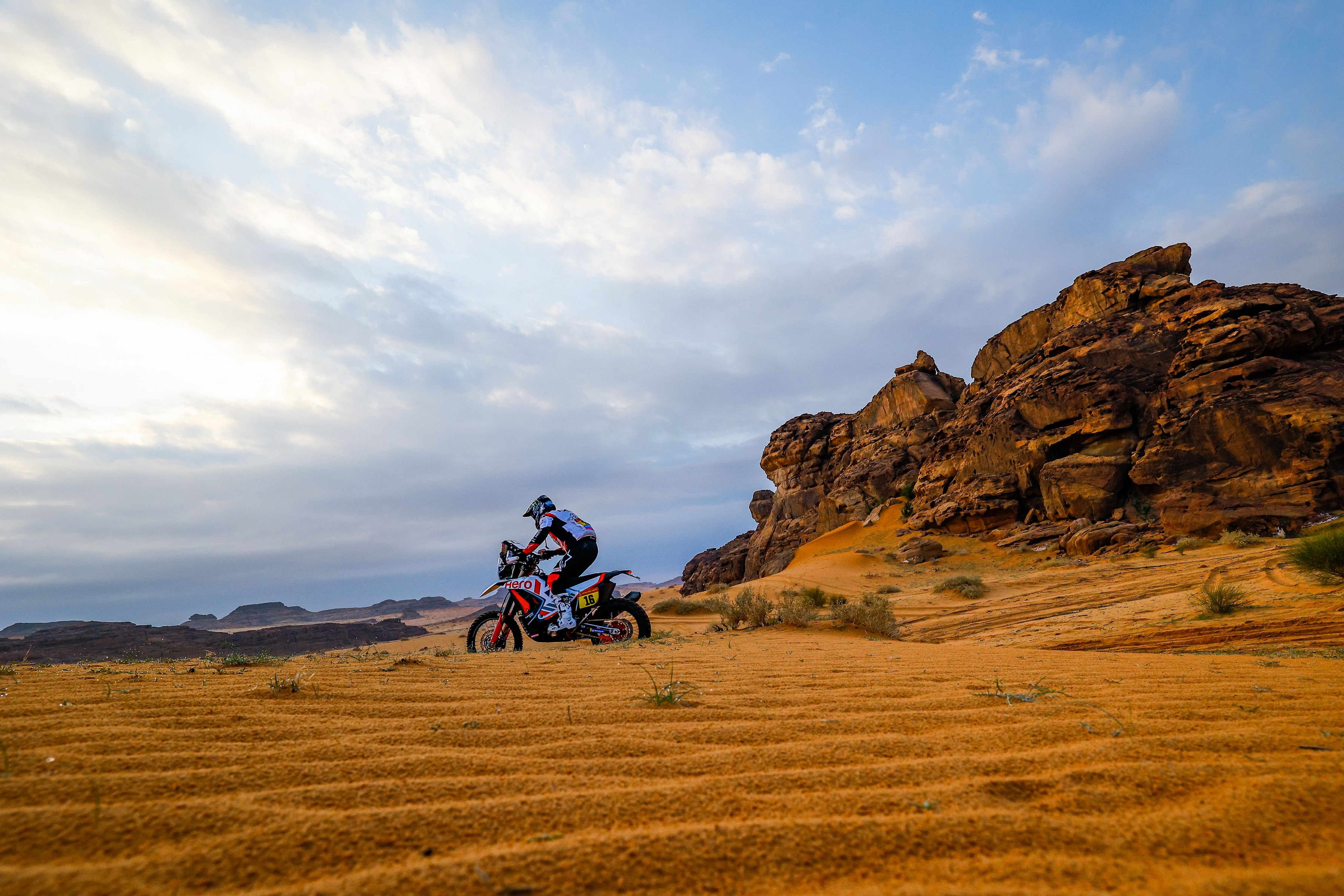 Ross Branch en la etapa 3 del Dakar 2023
