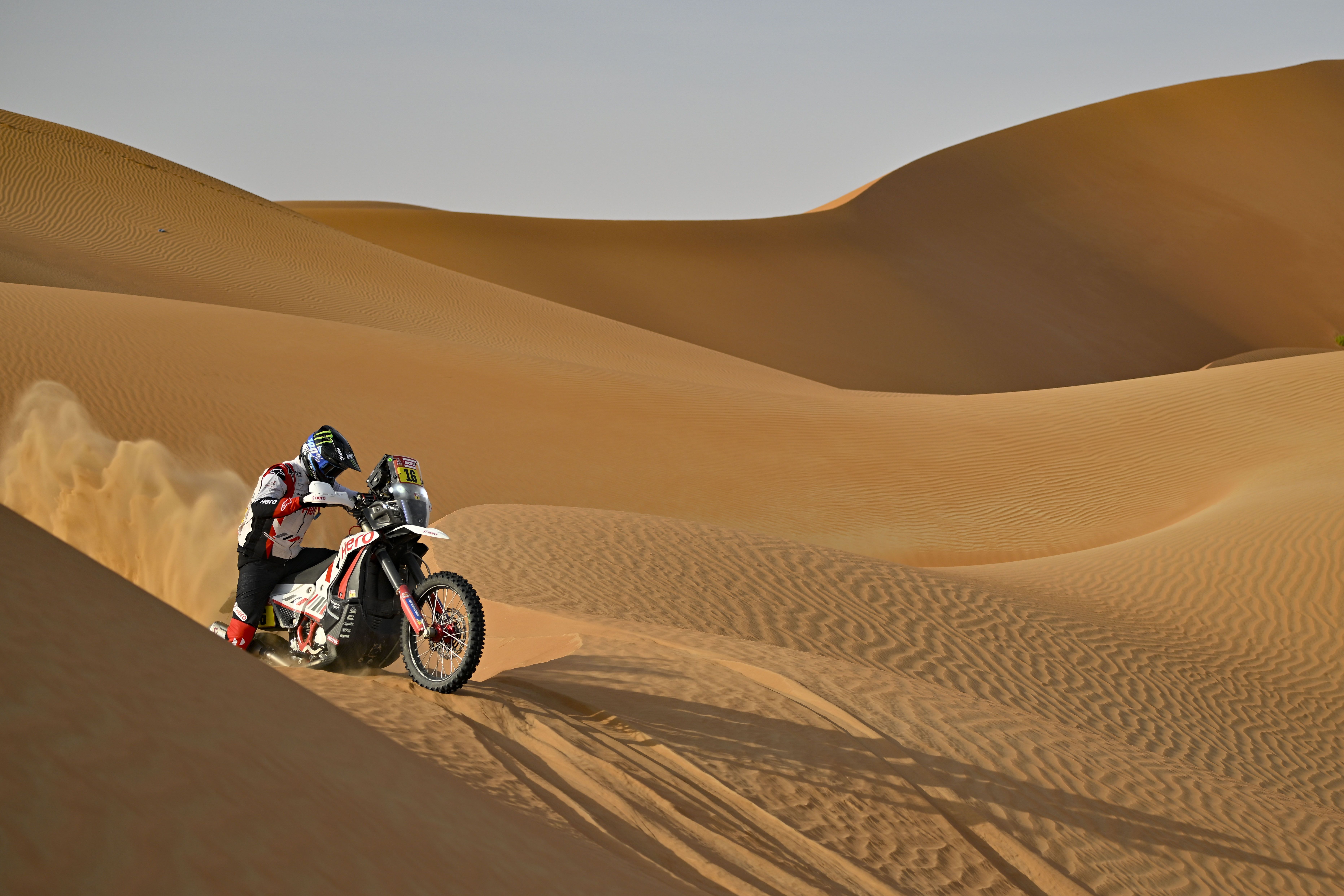 Ross Branch en la etapa 12 del Dakar 2023