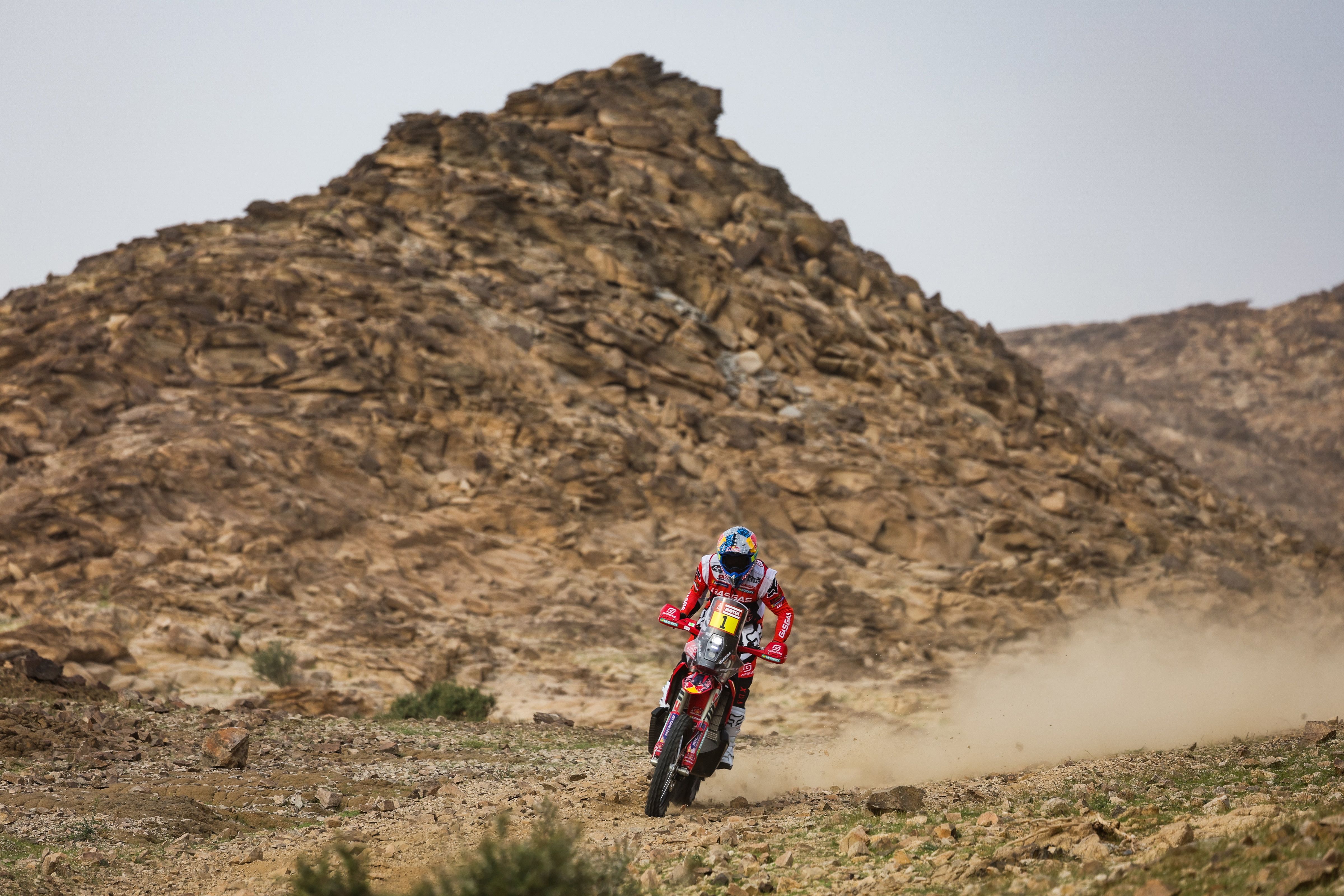 Sam Sunderland en la etapa 1 del Dakar 2023