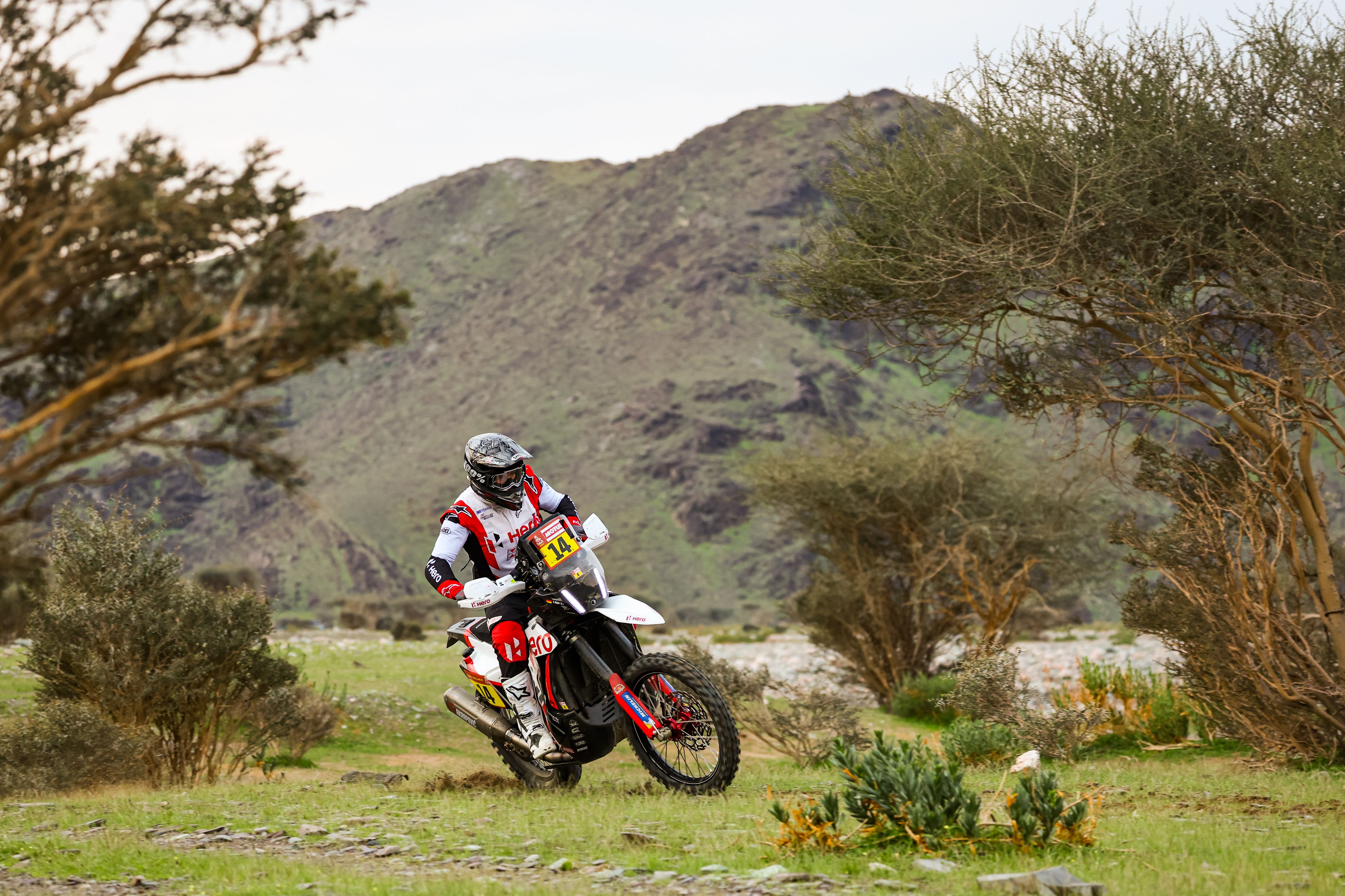 Sebastian Buhler en la etapa 2 del Dakar 2023