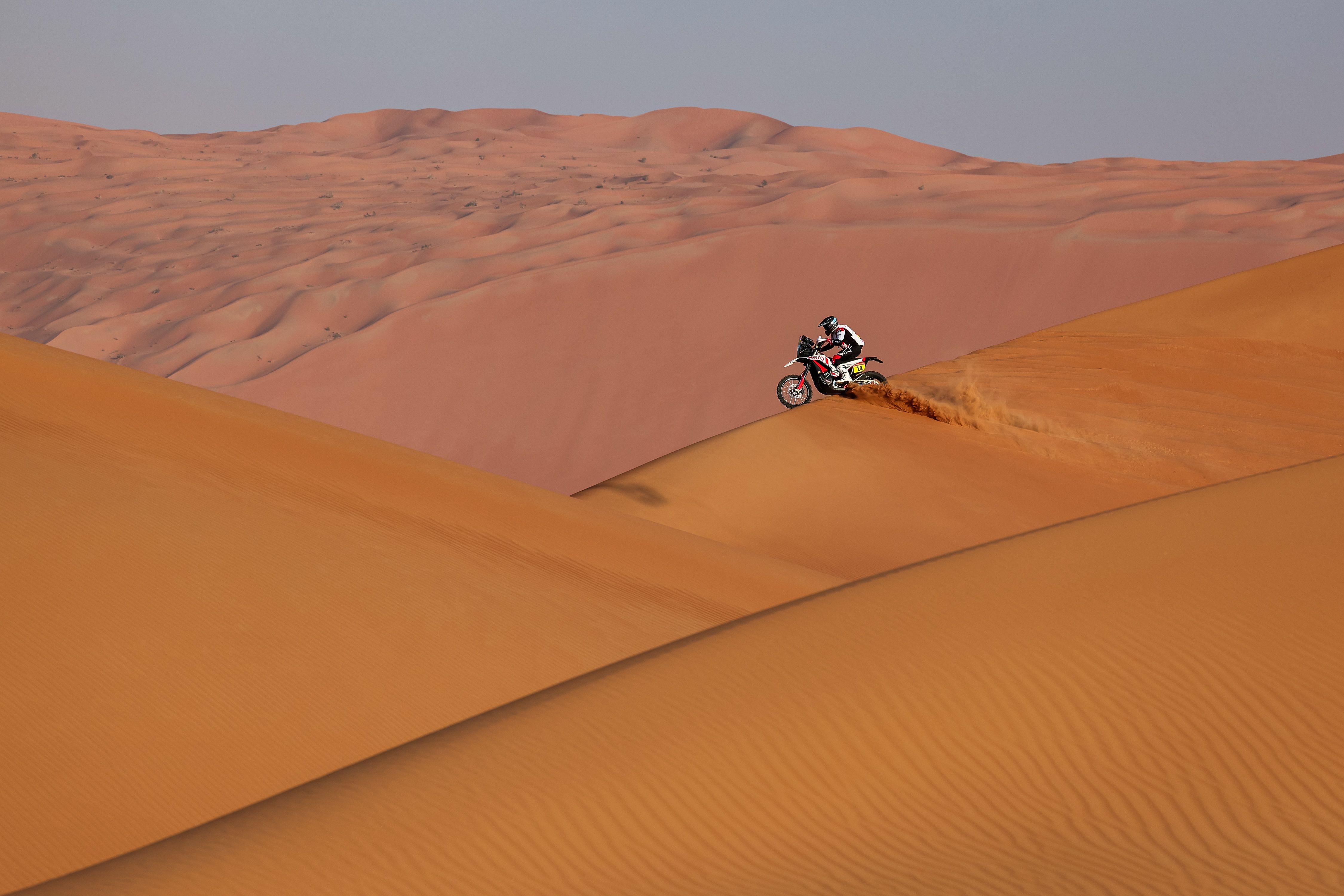 Sebastian Buhler en la etapa 11 del Dakar 2023