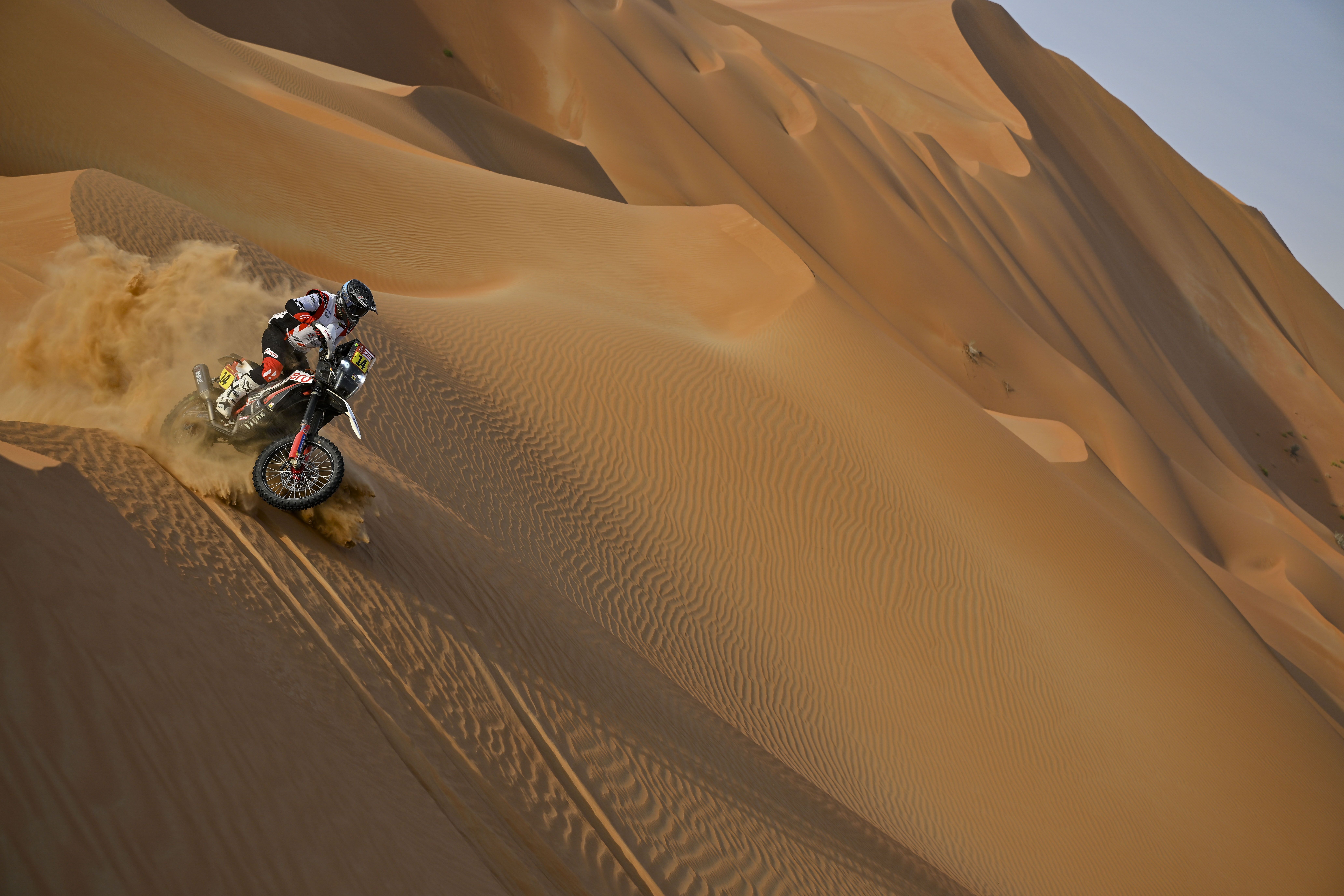 Sebastian Buhler en la etapa 12 del Dakar 2023