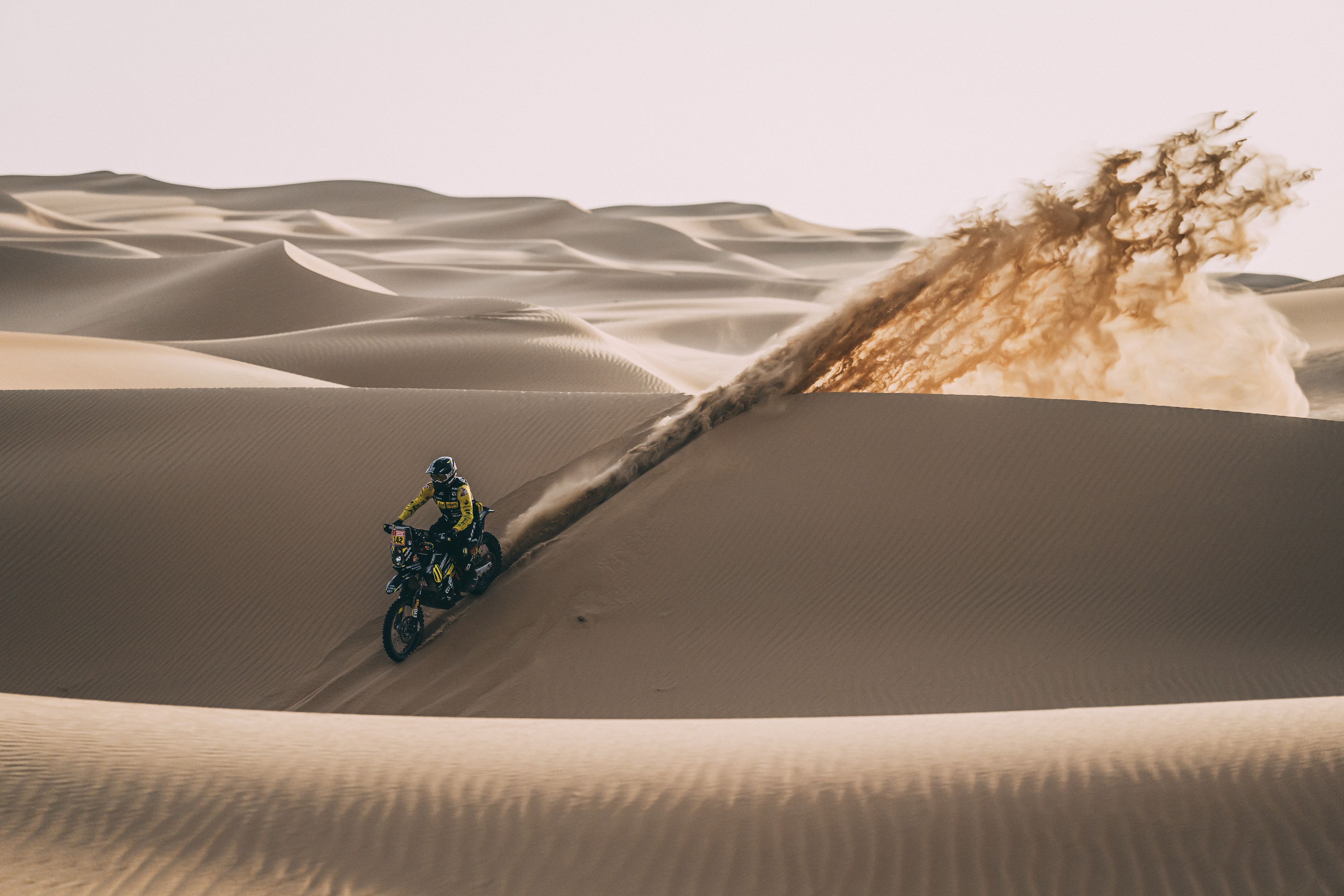 Stefan Svitko en la etapa 13 del Dakar 2023