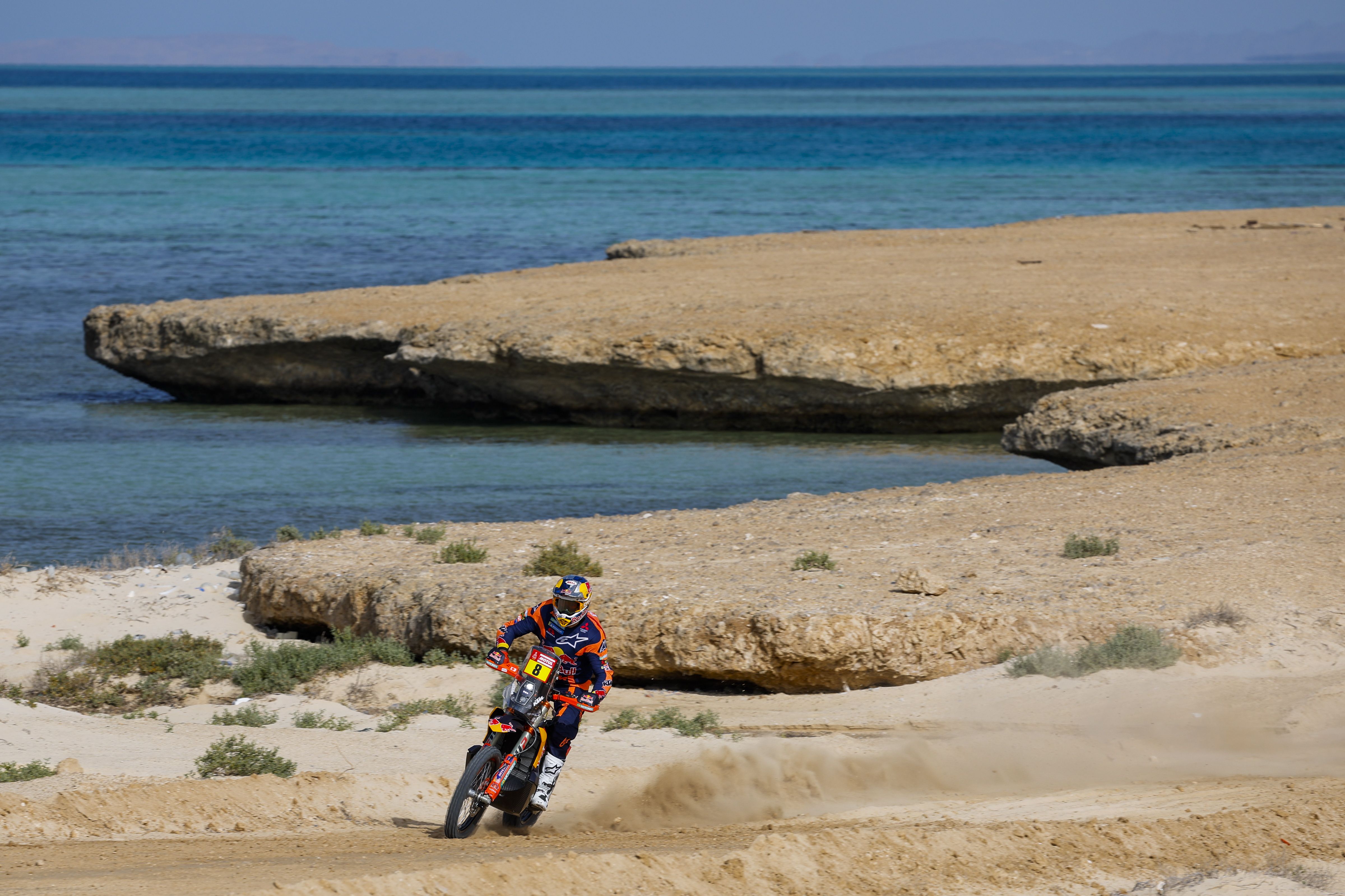 Toby Price en el prólogo del Dakar 2023