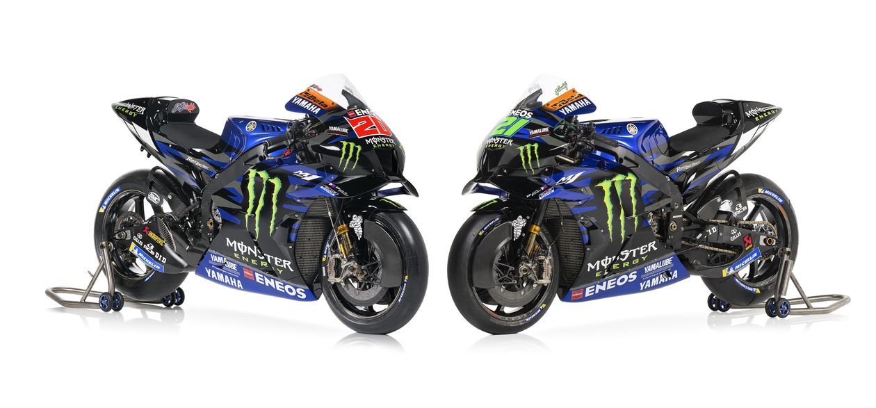 Yamaha YZR M1 Monster MotoGP 2023 Fabio Quartararo Franco Morbidelli 01