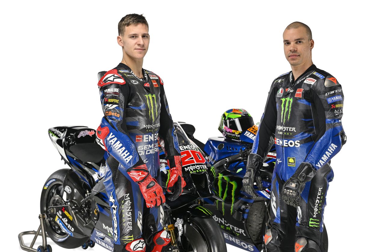 Yamaha YZR M1 Monster MotoGP 2023 Fabio Quartararo Franco Morbidelli 11