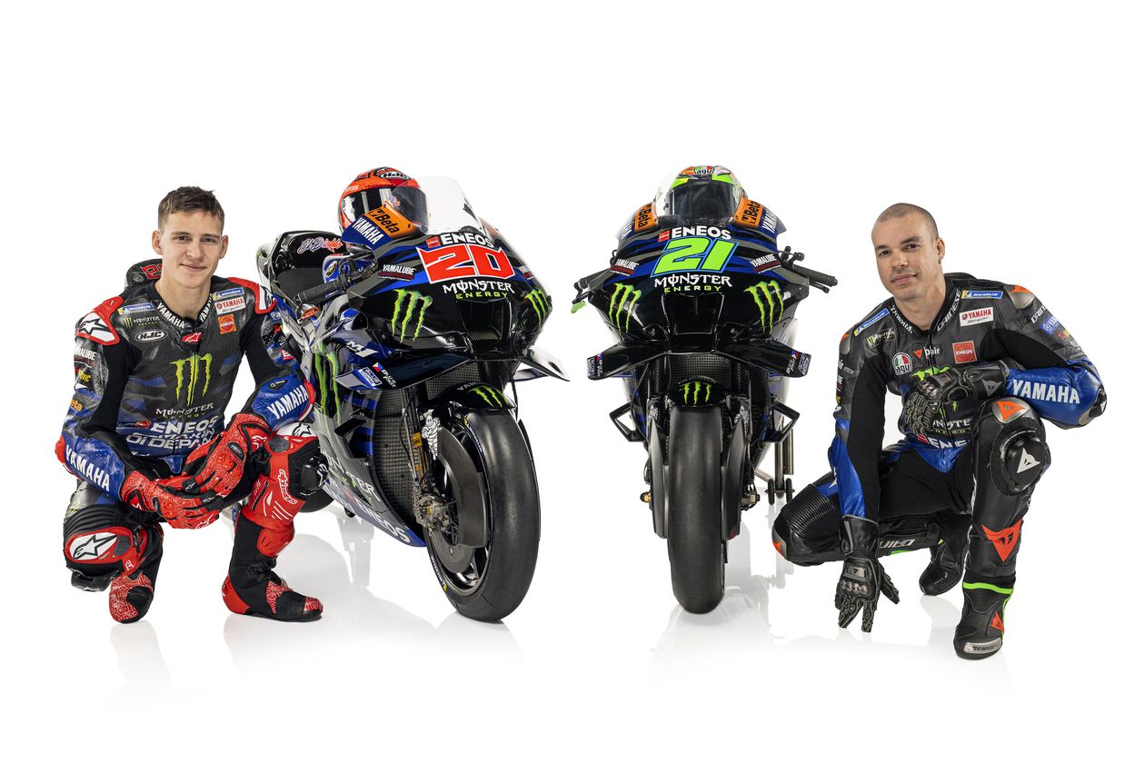 Yamaha YZR M1 Monster MotoGP 2023 Fabio Quartararo Franco Morbidelli 13