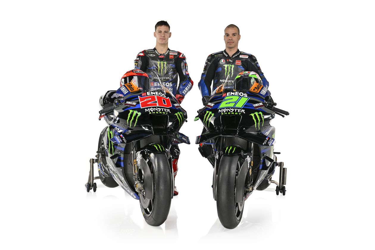 Yamaha YZR M1 Monster MotoGP 2023 Fabio Quartararo Franco Morbidelli 15