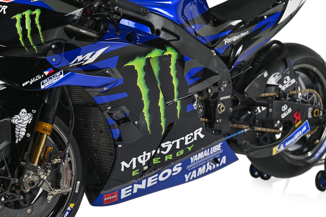 Yamaha YZR M1 Monster MotoGP 2023 Fabio Quartararo Franco Morbidelli 16