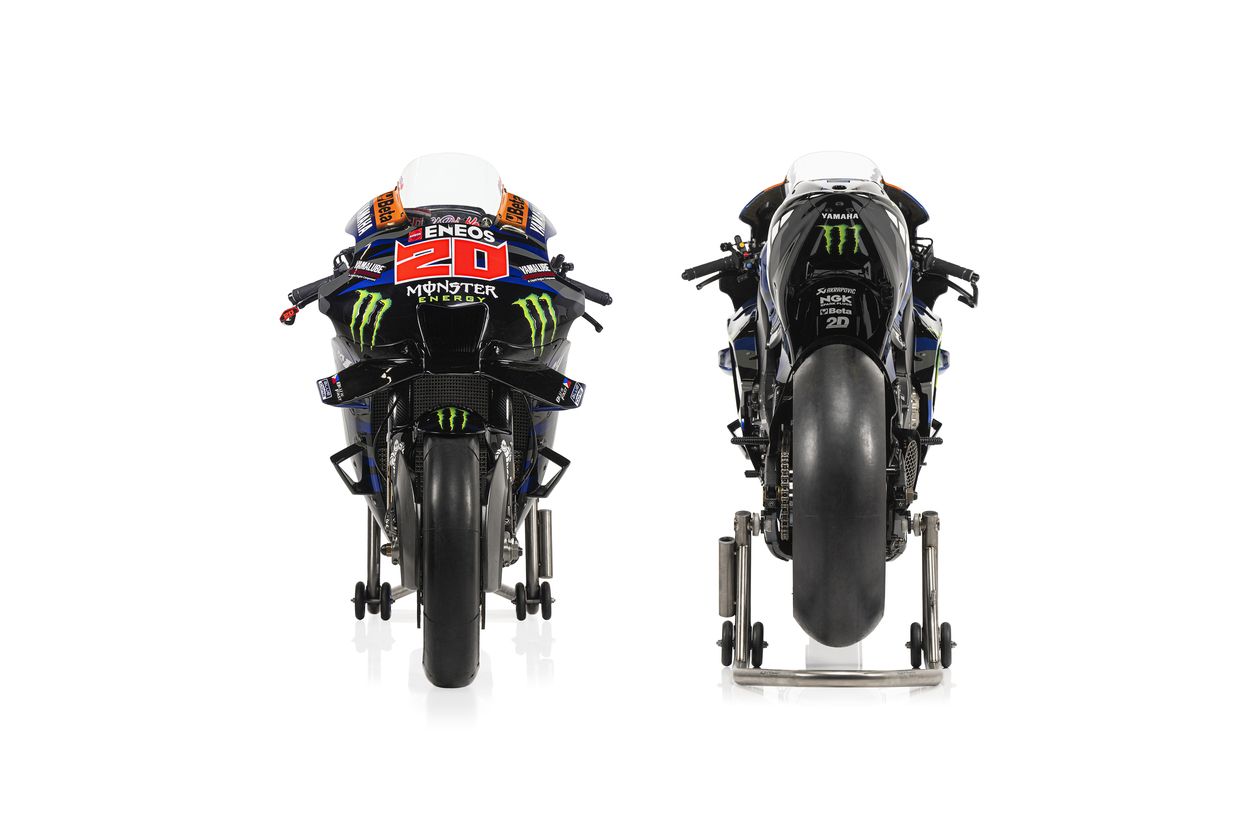 Yamaha YZR M1 Monster MotoGP 2023 Fabio Quartararo Franco Morbidelli 22