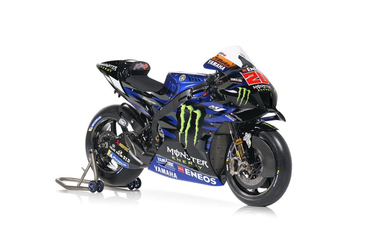 Yamaha YZR M1 Monster MotoGP 2023 Fabio Quartararo Franco Morbidelli 23