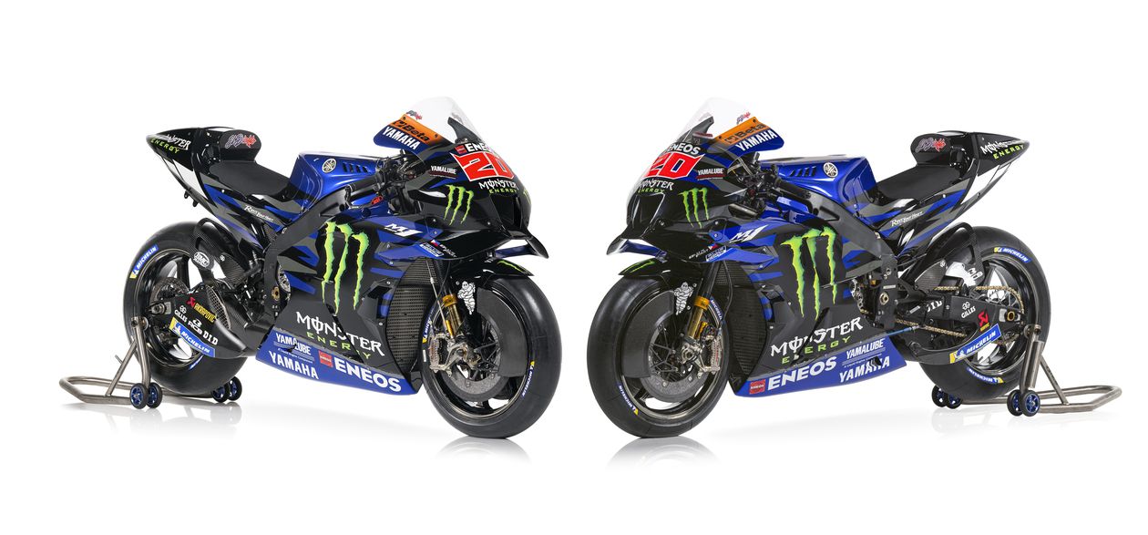 Yamaha YZR M1 Monster MotoGP 2023 Fabio Quartararo Franco Morbidelli 24