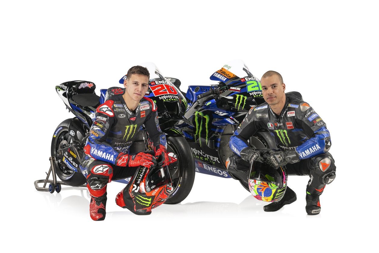 Yamaha YZR M1 Monster MotoGP 2023 Fabio Quartararo Franco Morbidelli 30