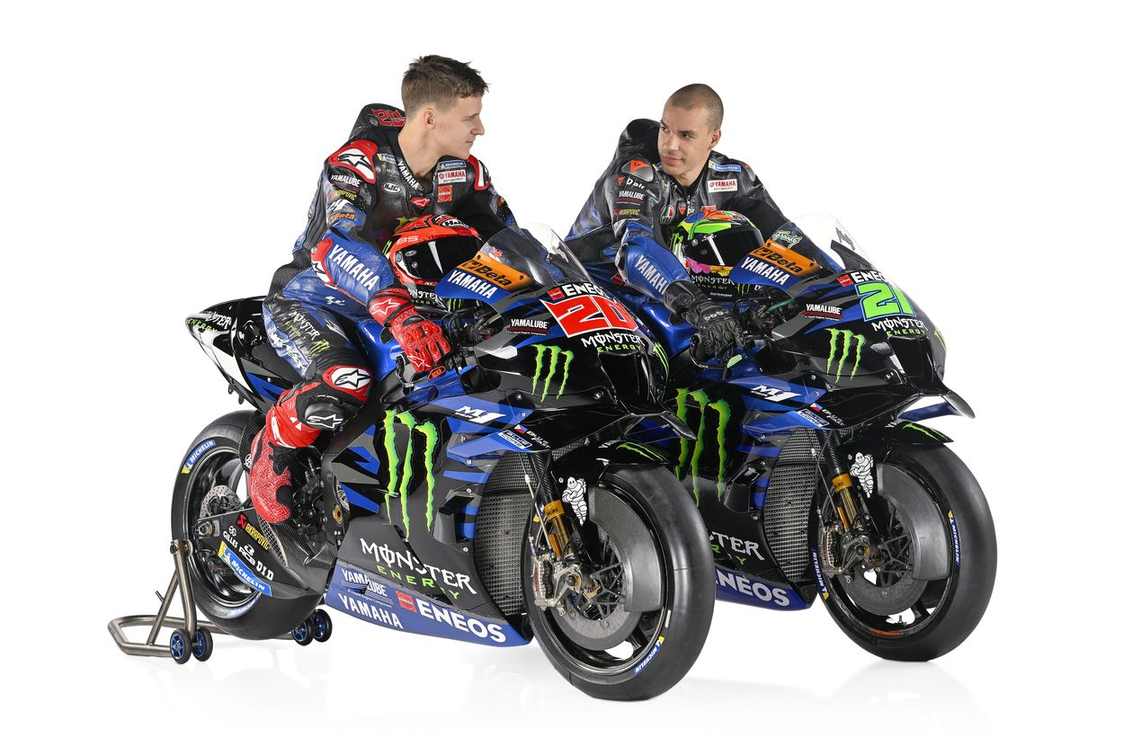 Yamaha YZR M1 Monster MotoGP 2023 Fabio Quartararo Franco Morbidelli 31