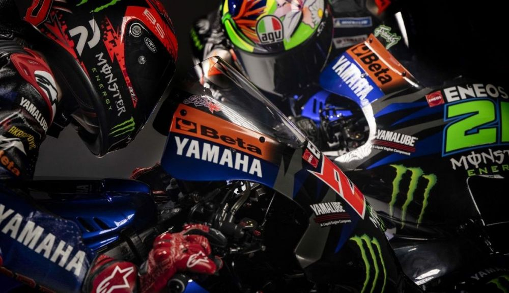 Fabio Quartararo y Franco Morbidelli en sus Yamaha YZR M1 para MotoGP 2023 Fabio Quartararo y Franco Morbidelli en sus Yamaha YZR M1 para MotoGP 2023