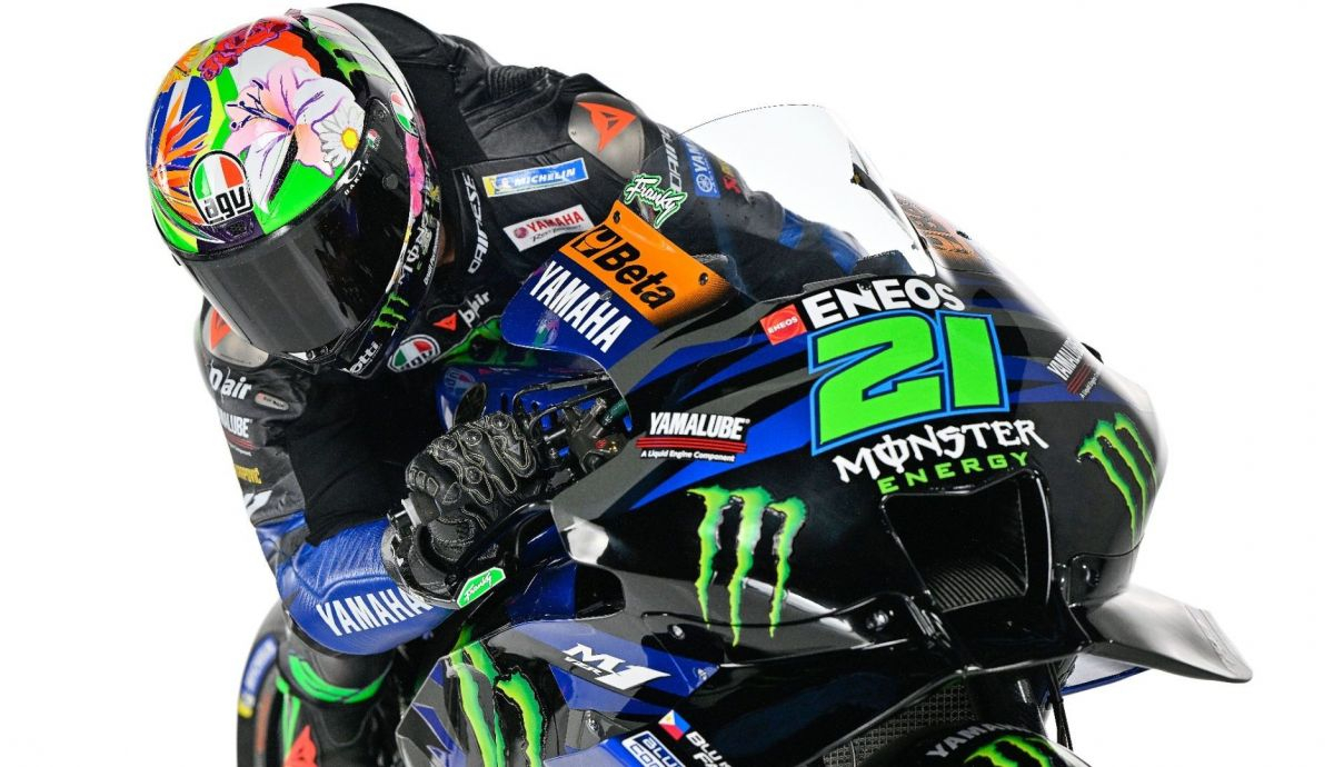 Franco Morbidelli sobre su Yamaha YZR M1 para MotoGP 2023 Franco Morbidelli sobre su Yamaha YZR M1 para MotoGP 2023