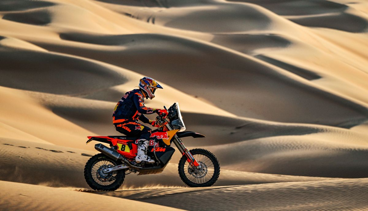 Toby Price en la etapa 13 del Dakar 2023 Toby Price en la etapa 13 del Dakar 2023