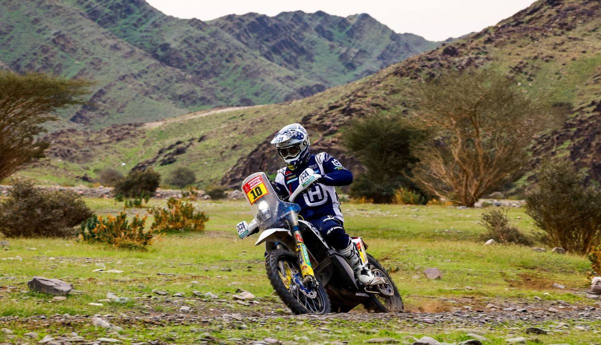 Skyler Howes en la etapa 2 del Dakar 2023 Skyler Howes en la etapa 2 del Dakar 2023