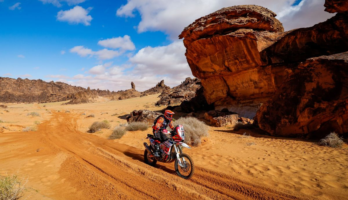 Mirjam Pol en la etapa 4 del Dakar 2023 Mirjam Pol en la etapa 4 del Dakar 2023