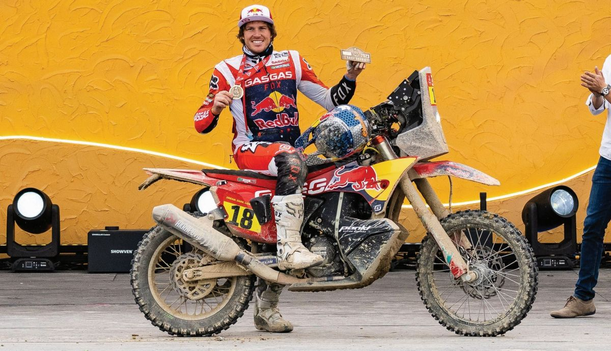 Daniel Sanders ha logrado en el Dakar 2023 otra etapa y otro top 10 para GasGas Daniel Sanders ha logrado en el Dakar 2023 otra etapa y otro top 10 para GasGas