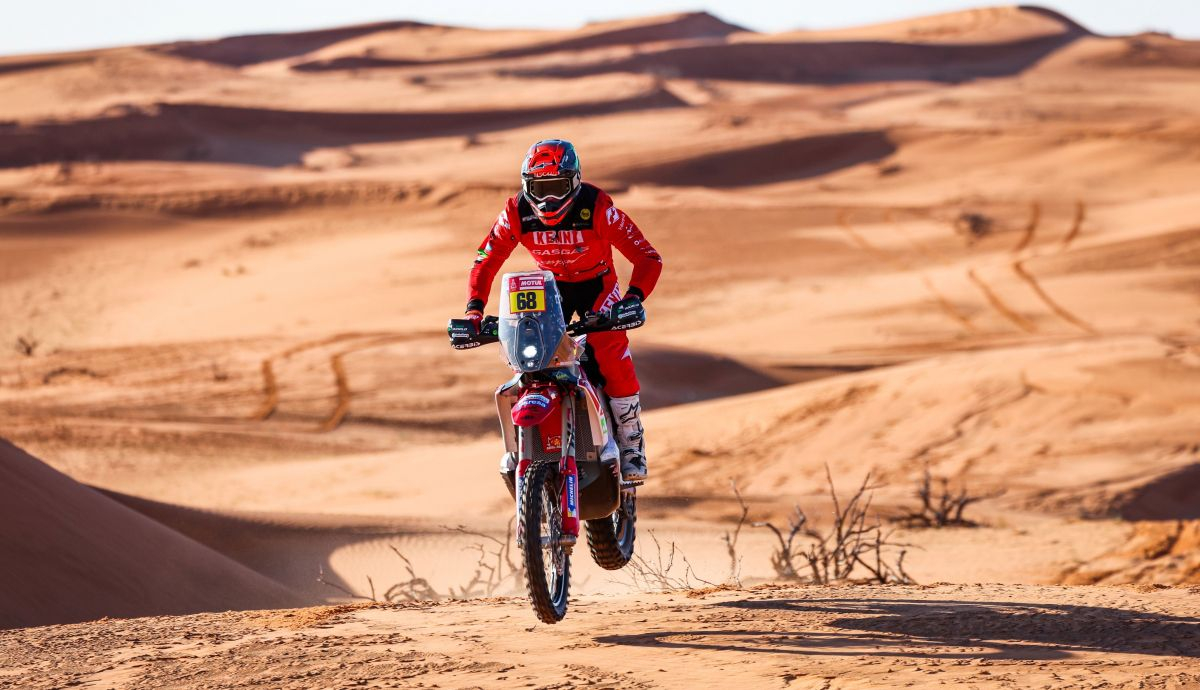 Tosha Schareina ha vuelto a mostrar su potencial en el Dakar 2023 Tosha Schareina ha vuelto a mostrar su potencial en el Dakar 2023