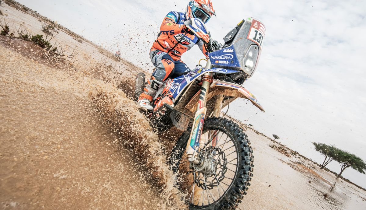 Sergio Vaquero ha concluido con nota el Dakar 2023 Sergio Vaquero ha concluido con nota el Dakar 2023